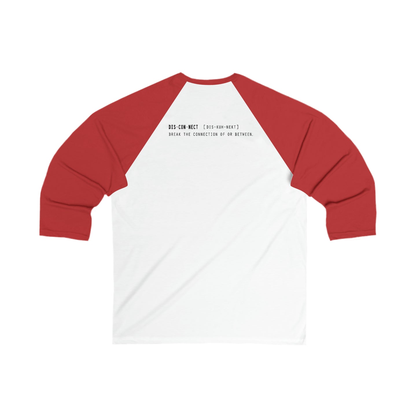 Unisex 3\4 Sleeve Baseball Tee