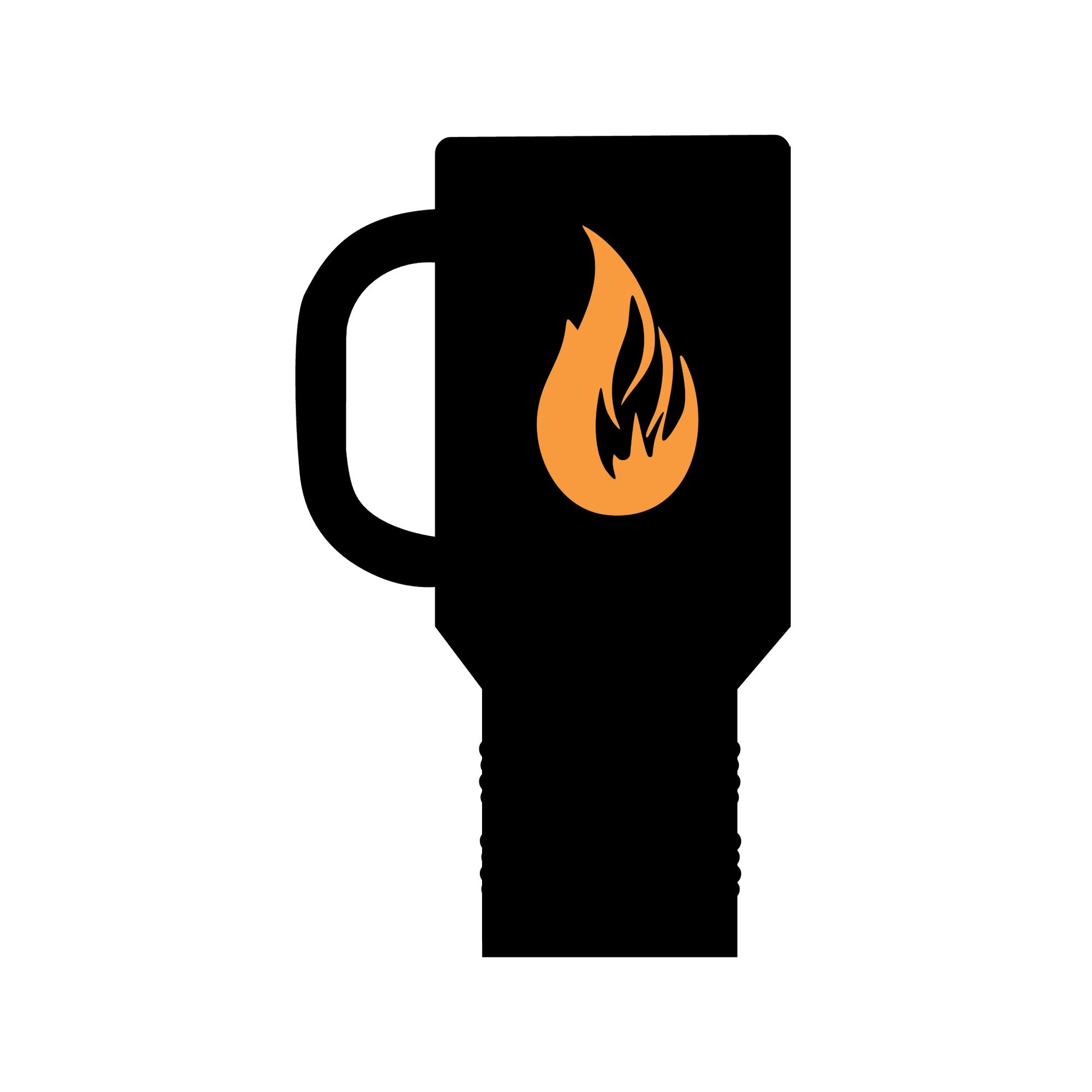 Insulated Travel Mug, 40oz - Bonfire Hustle