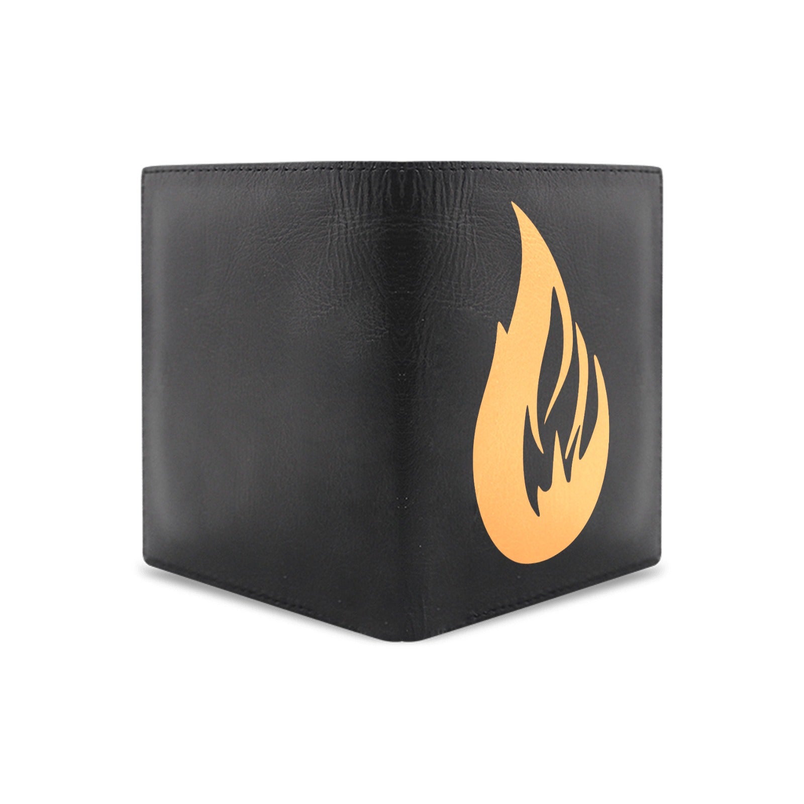 Custom Leather Wallet - Bonfire Hustle