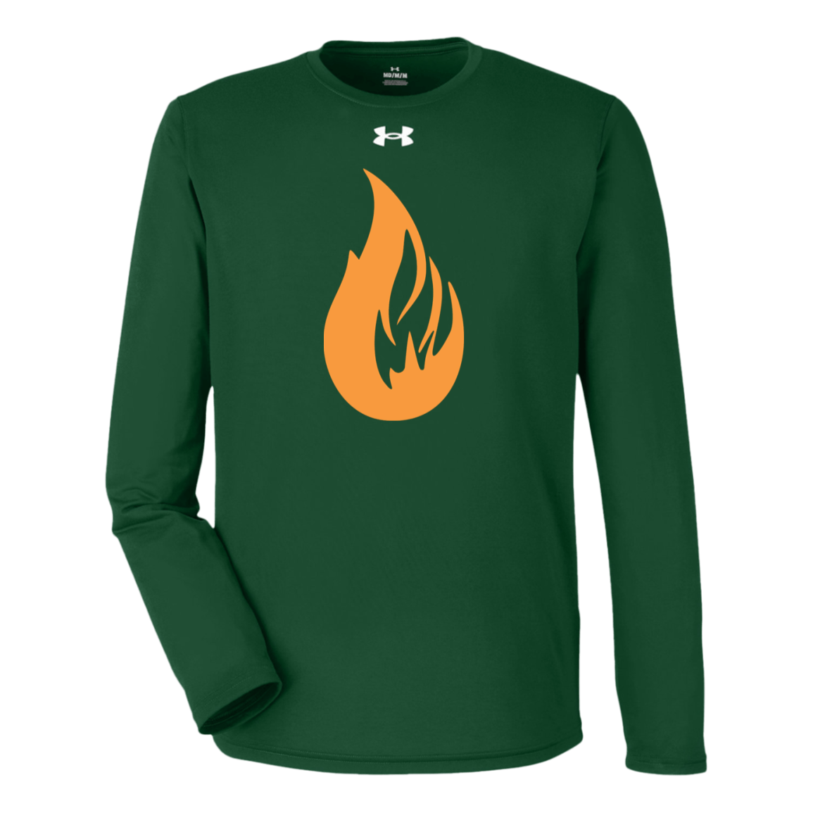 Under Armour Bonfire Tech Long Sleeve Tee - Bonfire Hustle