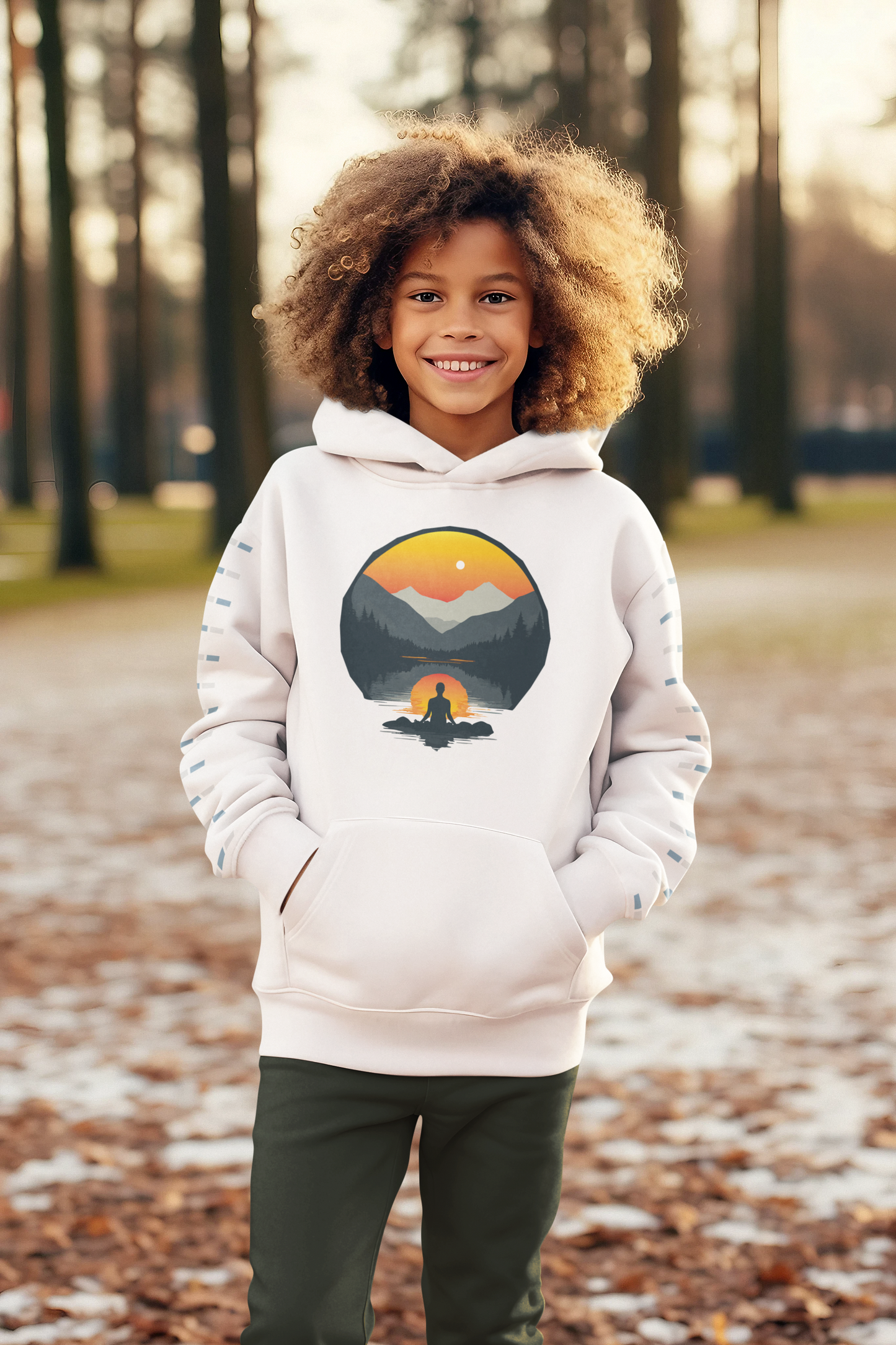 Kids fleece hoodie