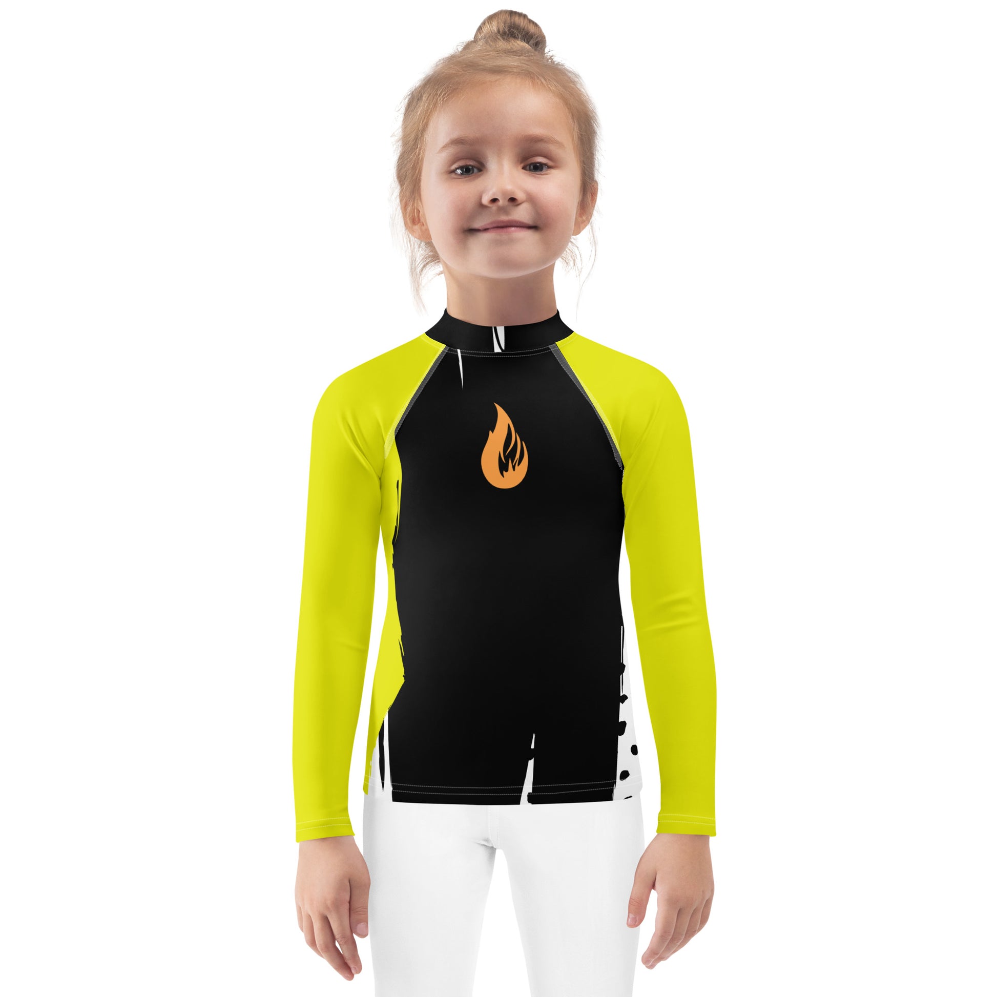 Kids Rash Guard - Bonfire Hustle