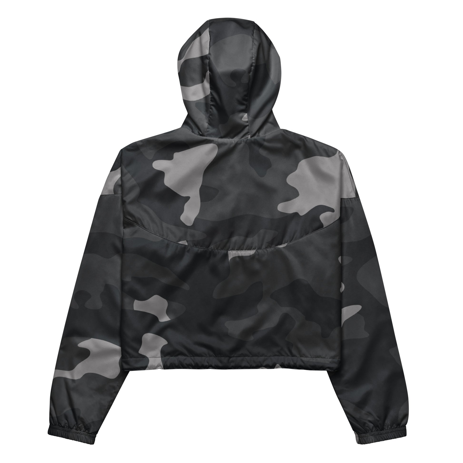 Women’s cropped windbreaker - Bonfire Hustle
