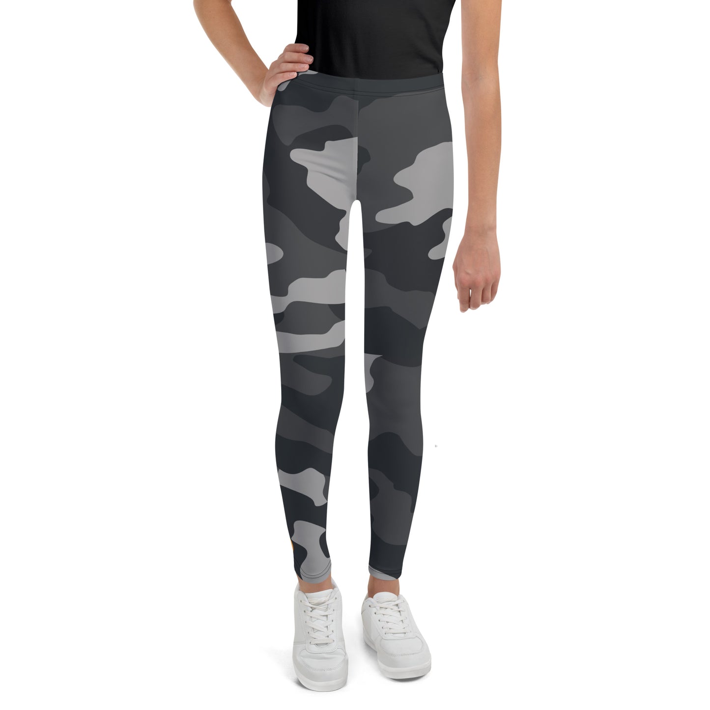 Youth Leggings - Bonfire Hustle