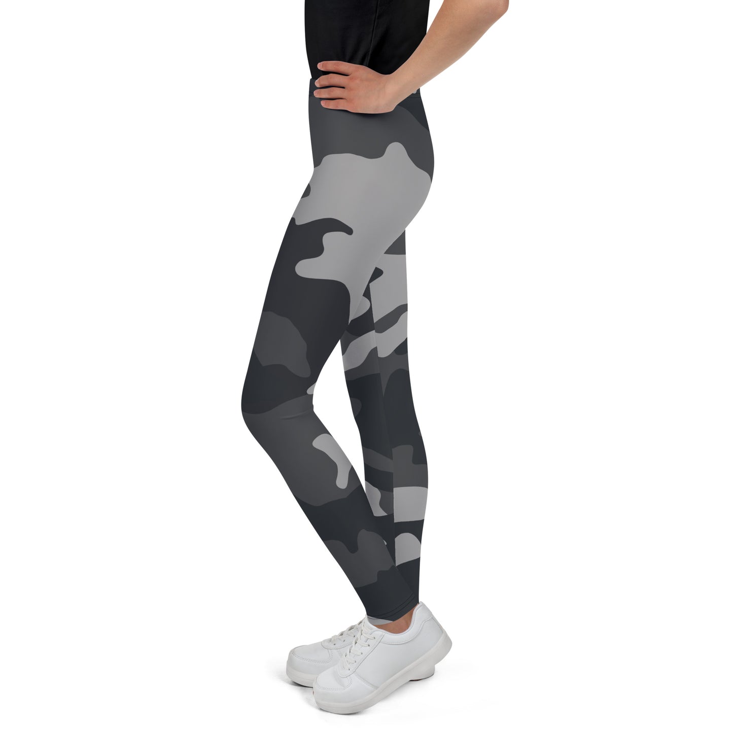 Youth Leggings - Bonfire Hustle