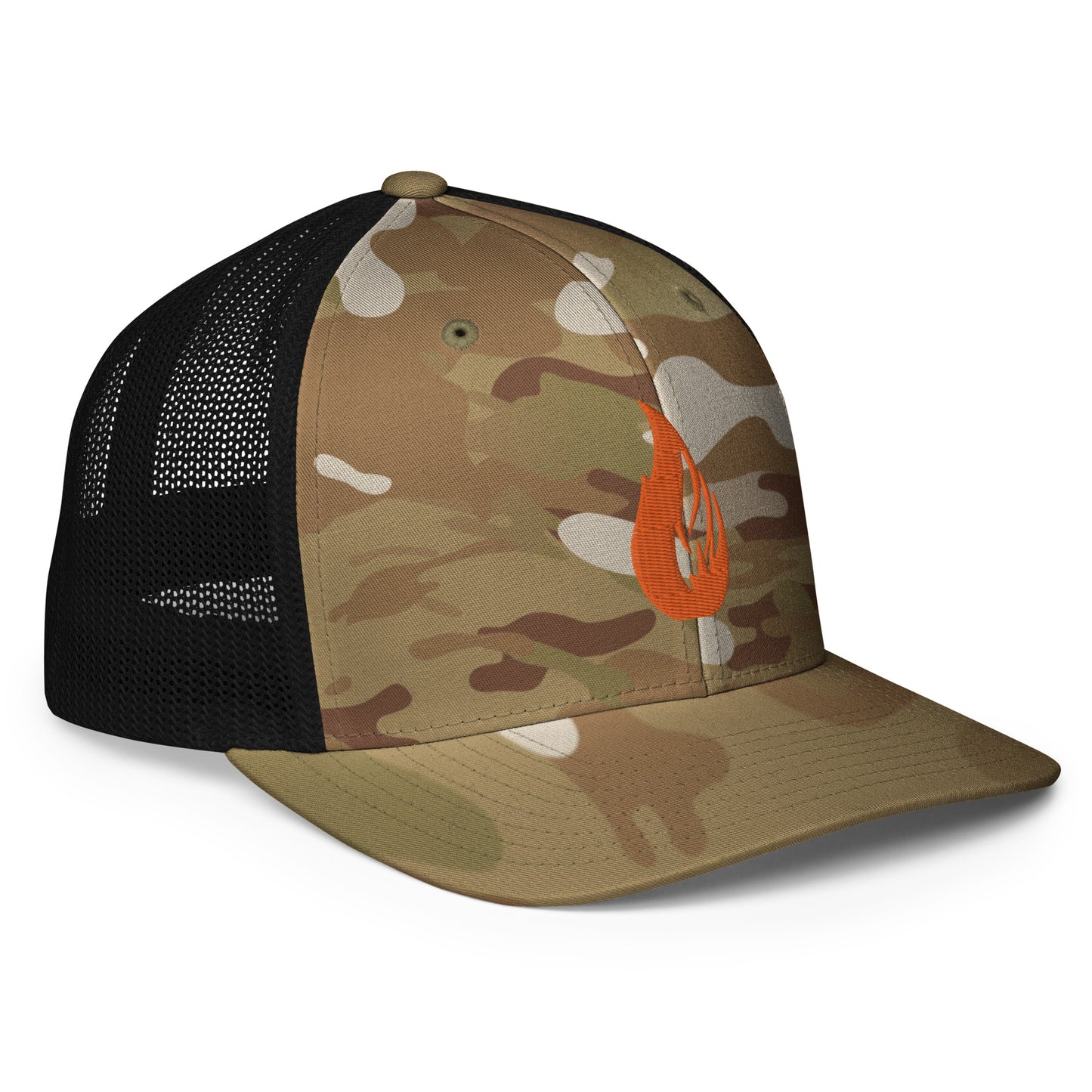 Closed-back trucker cap - Bonfire Hustle