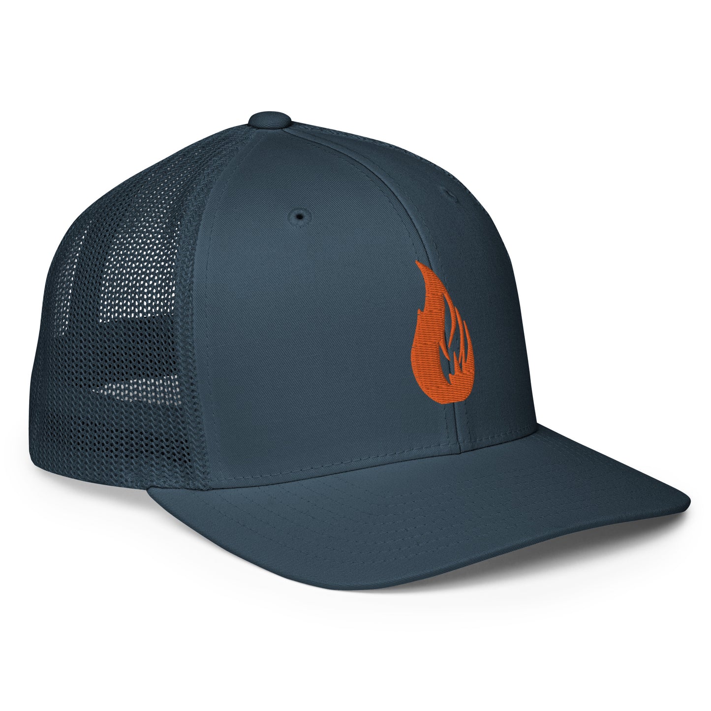 Closed-back trucker cap - Bonfire Hustle