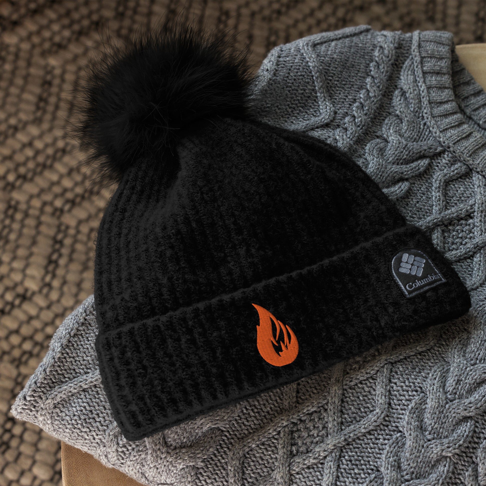 Columbia pom-pom beanie - Bonfire Hustle