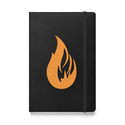 Hardcover bound notebook - Bonfire Hustle