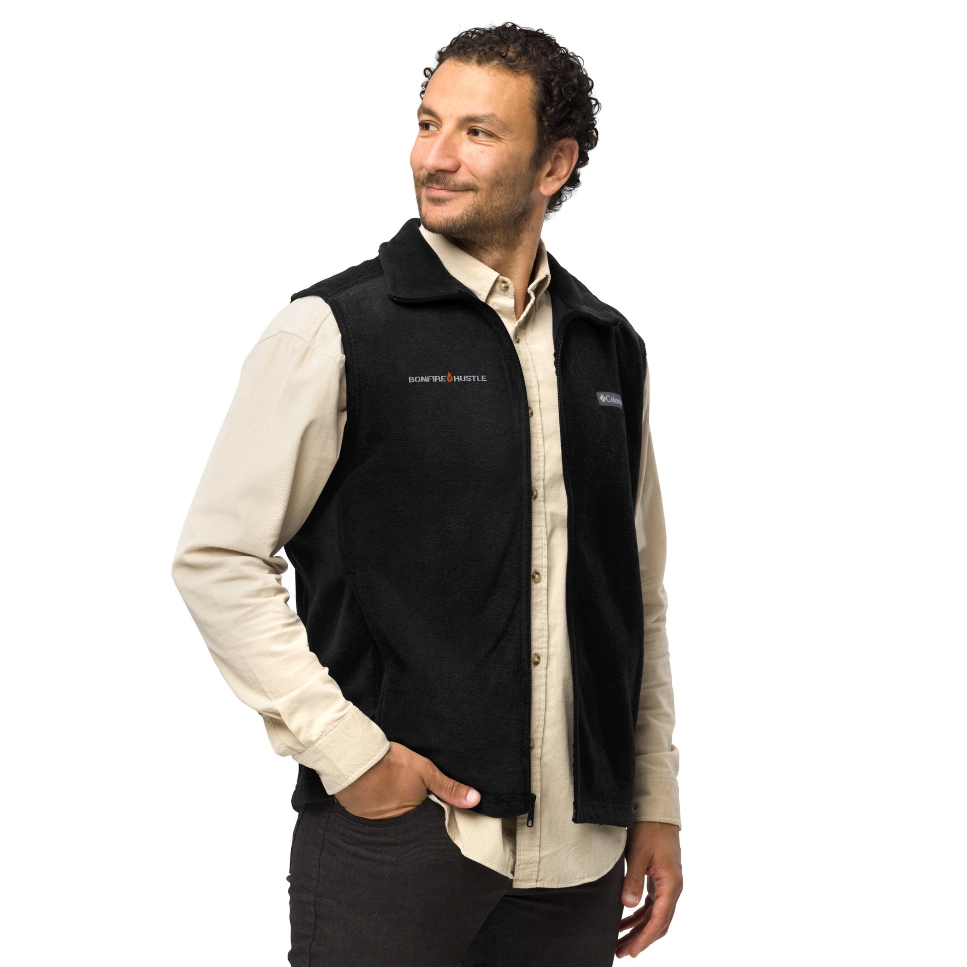 Men’s Columbia fleece vest - Bonfire Hustle