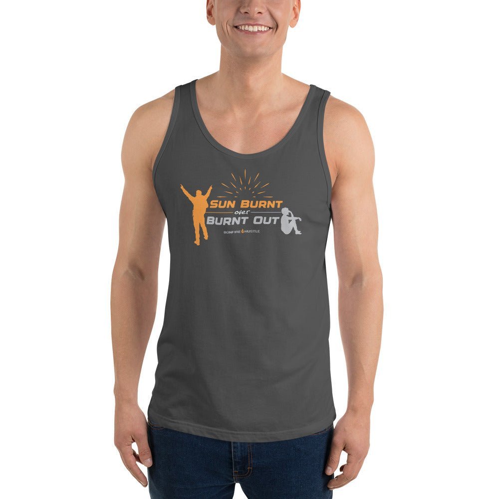 Men's Tank Top - Bonfire Hustle