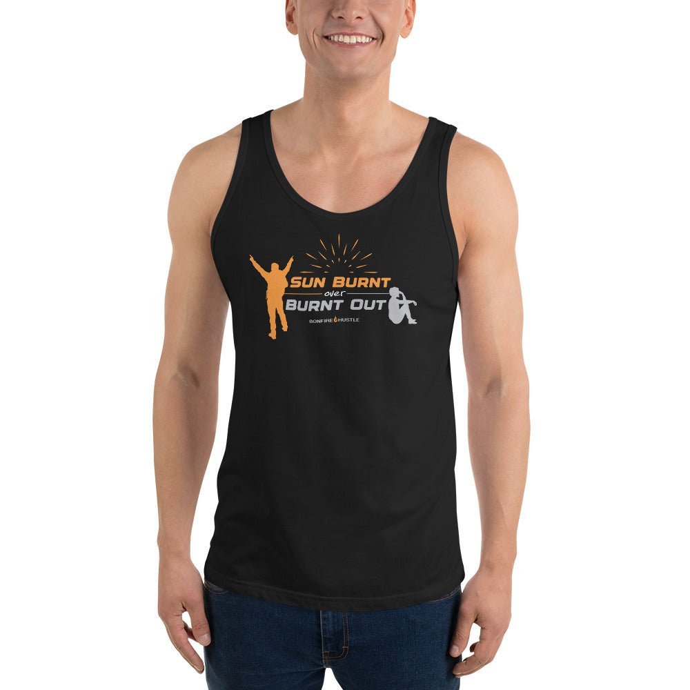 Men's Tank Top - Bonfire Hustle