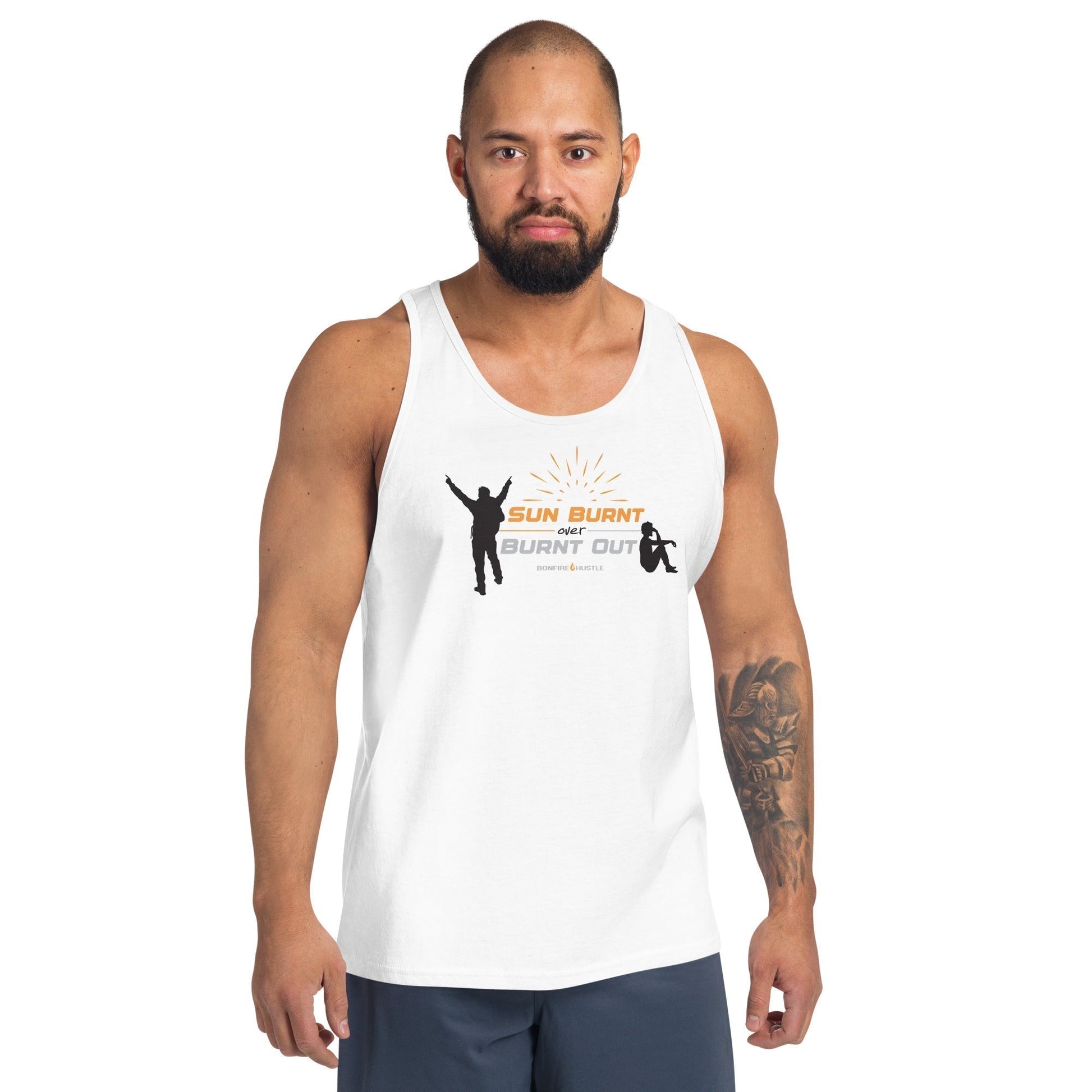 Men's Tank Top - Bonfire Hustle