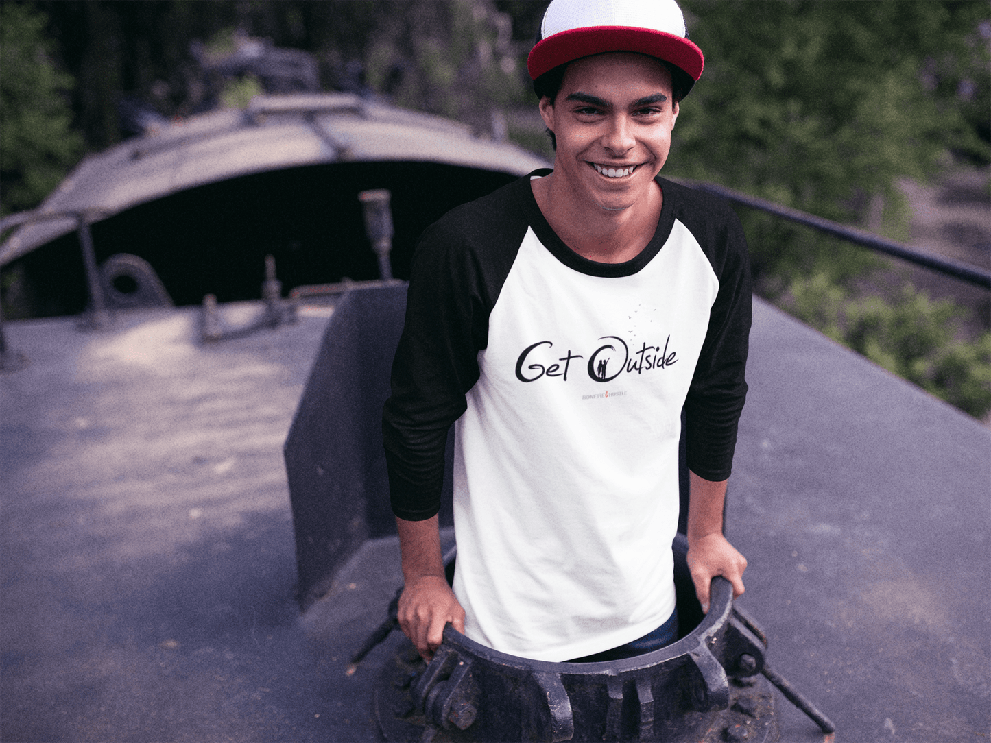 Unisex 3\4 Sleeve Baseball Tee