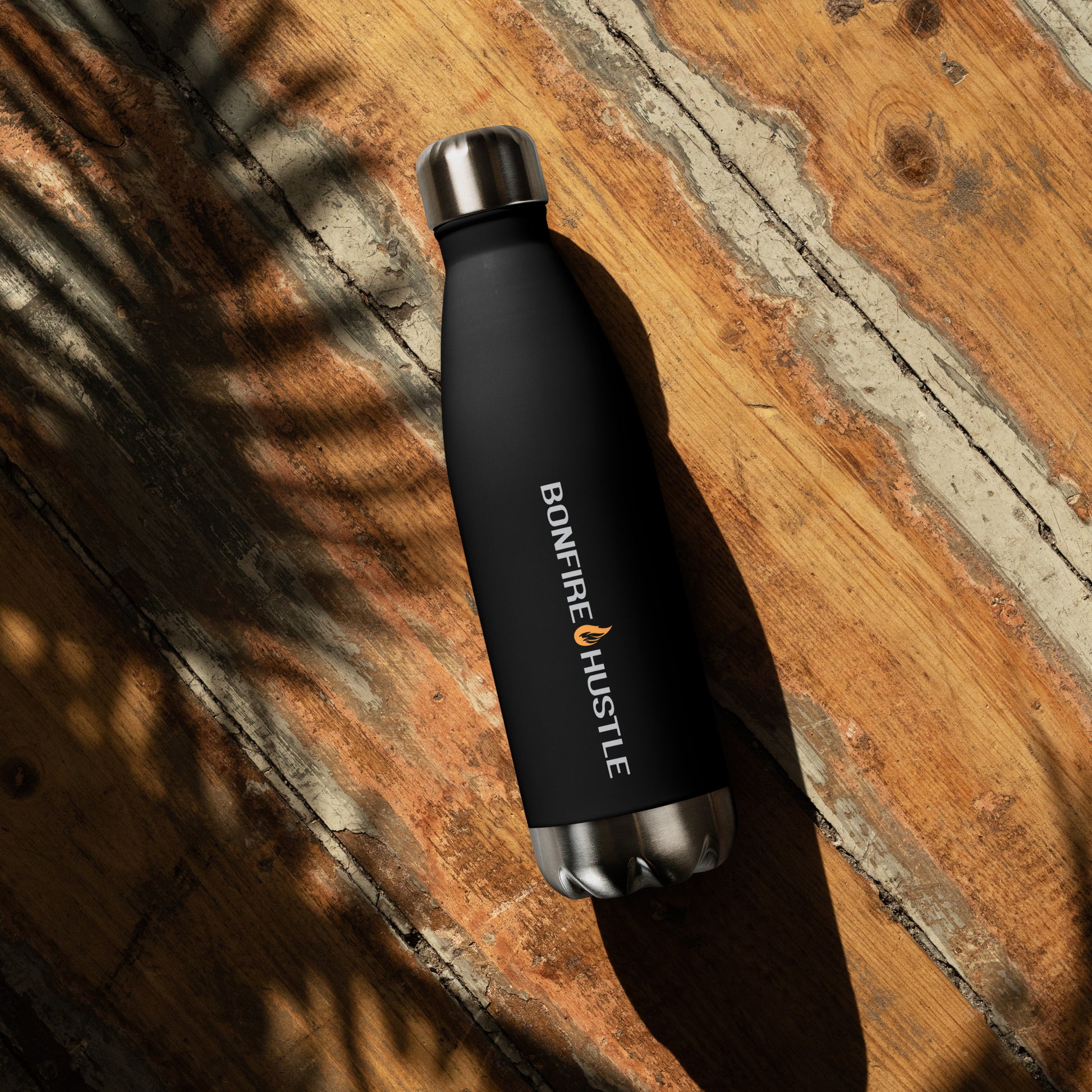 Stainless steel water bottle - Bonfire Hustle