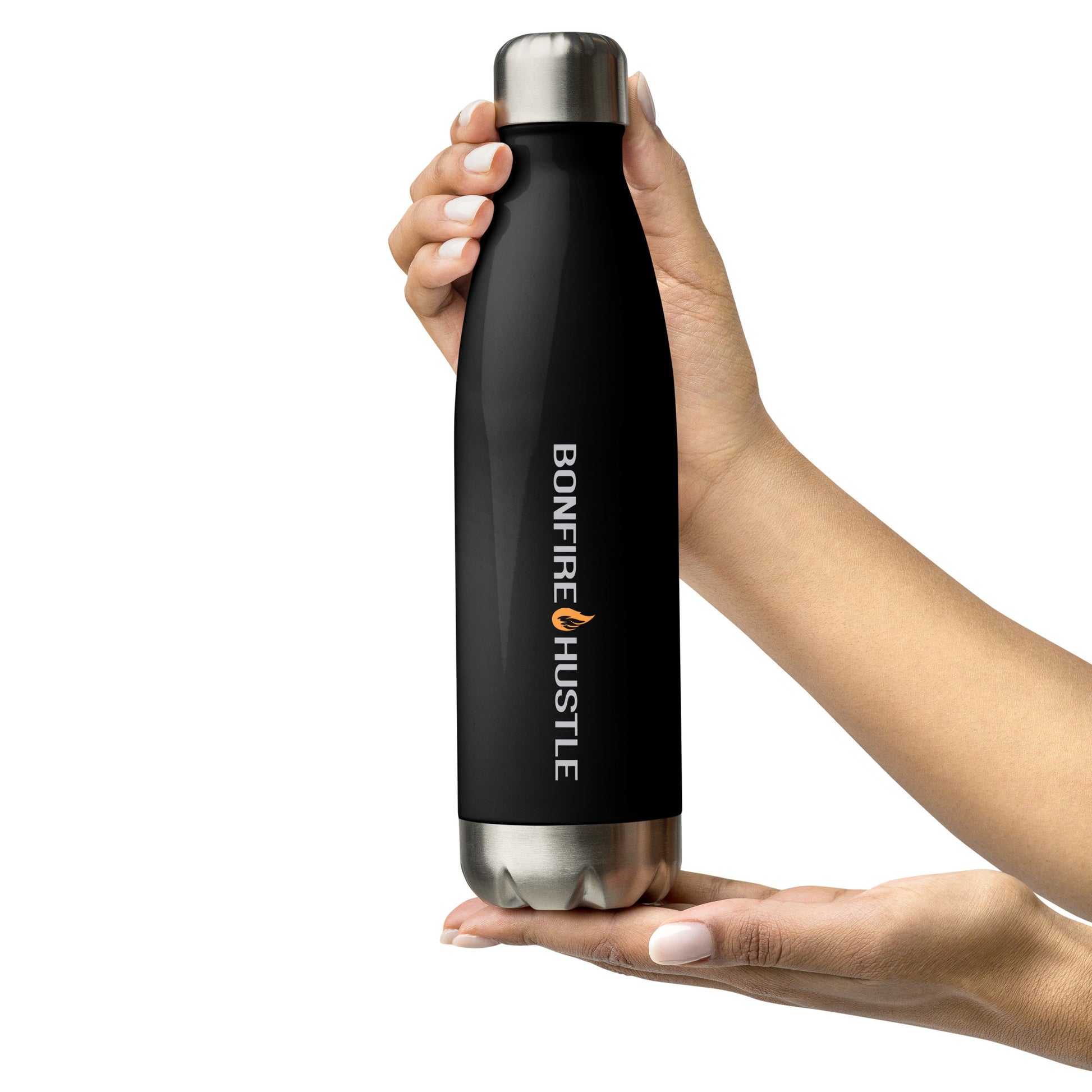 Stainless steel water bottle - Bonfire Hustle