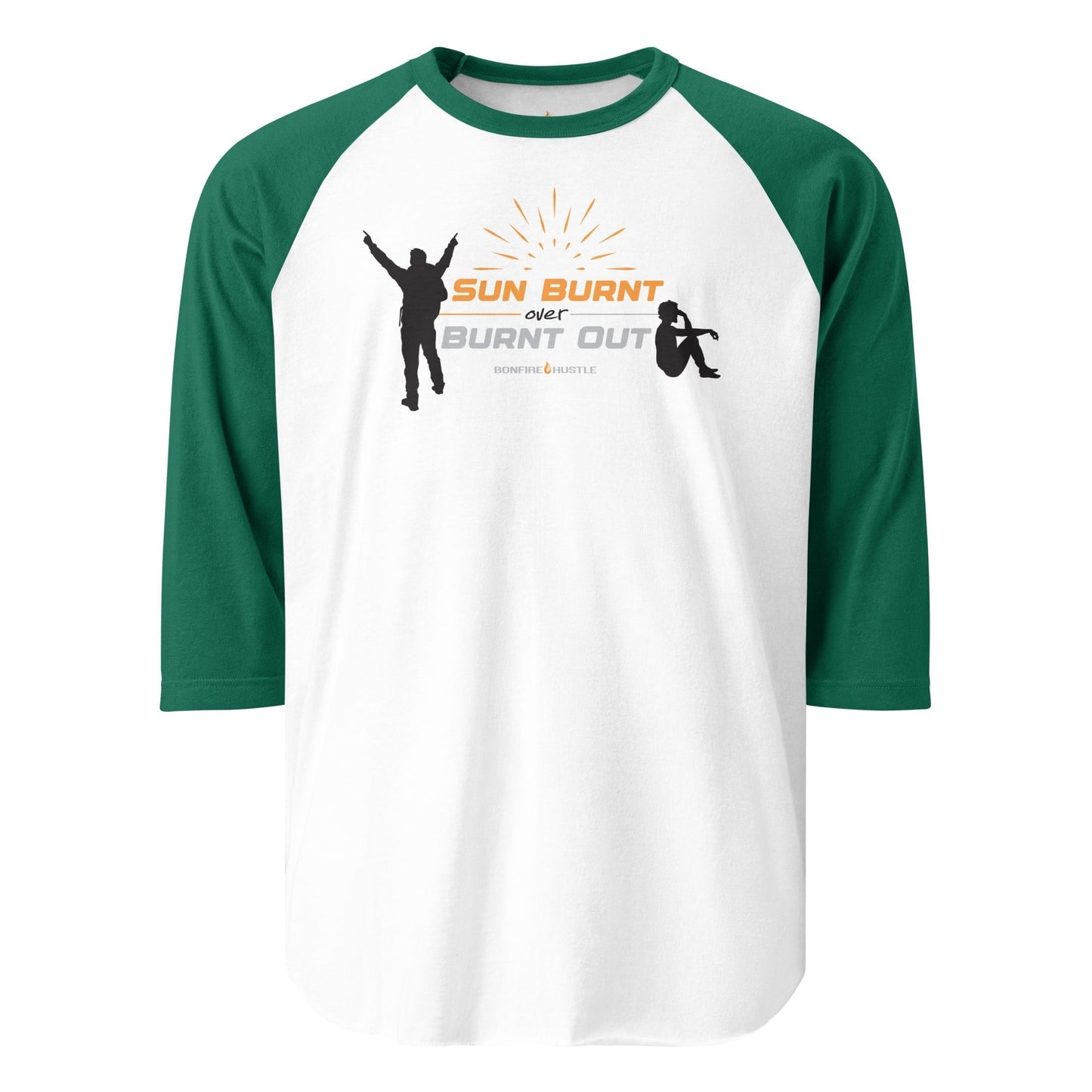 3 4th sleeve tops - Bonfire Hustle