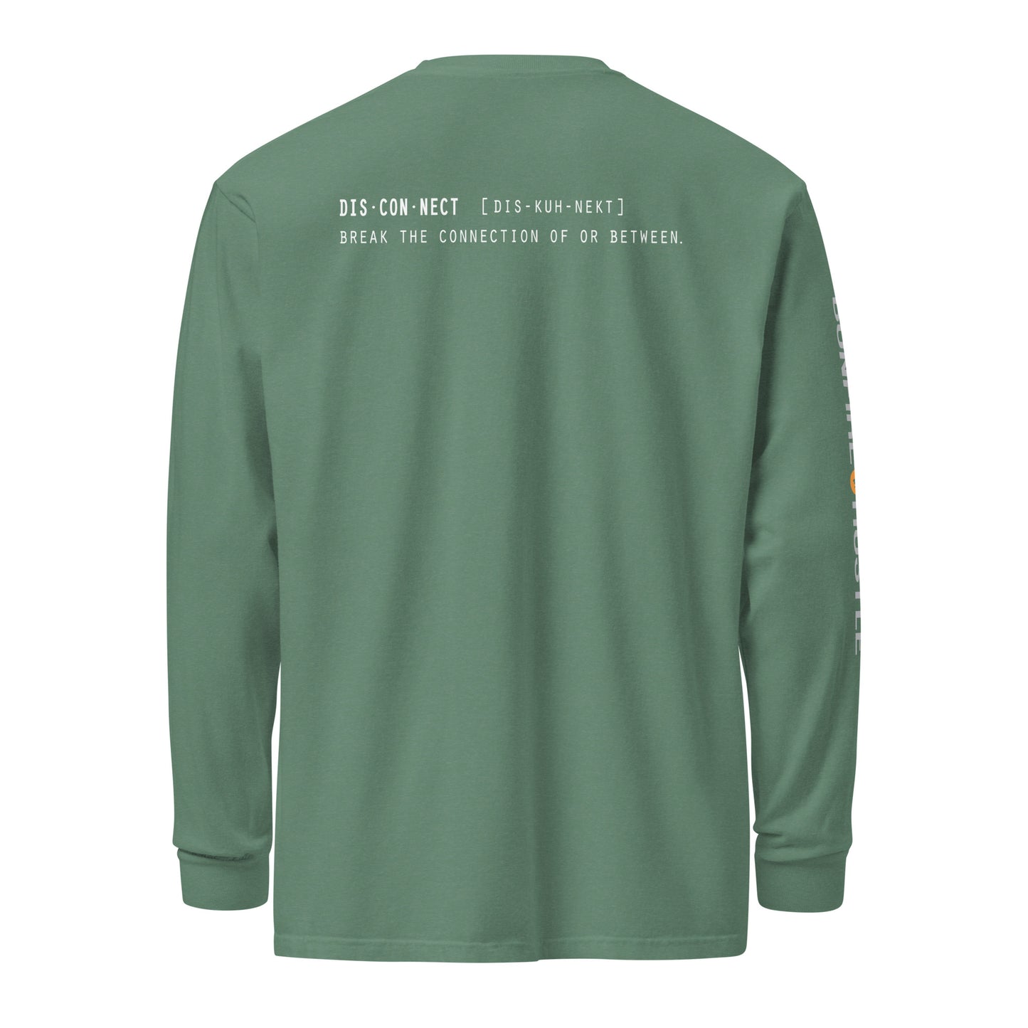 Heavyweight long-sleeve shirt - Bonfire Hustle