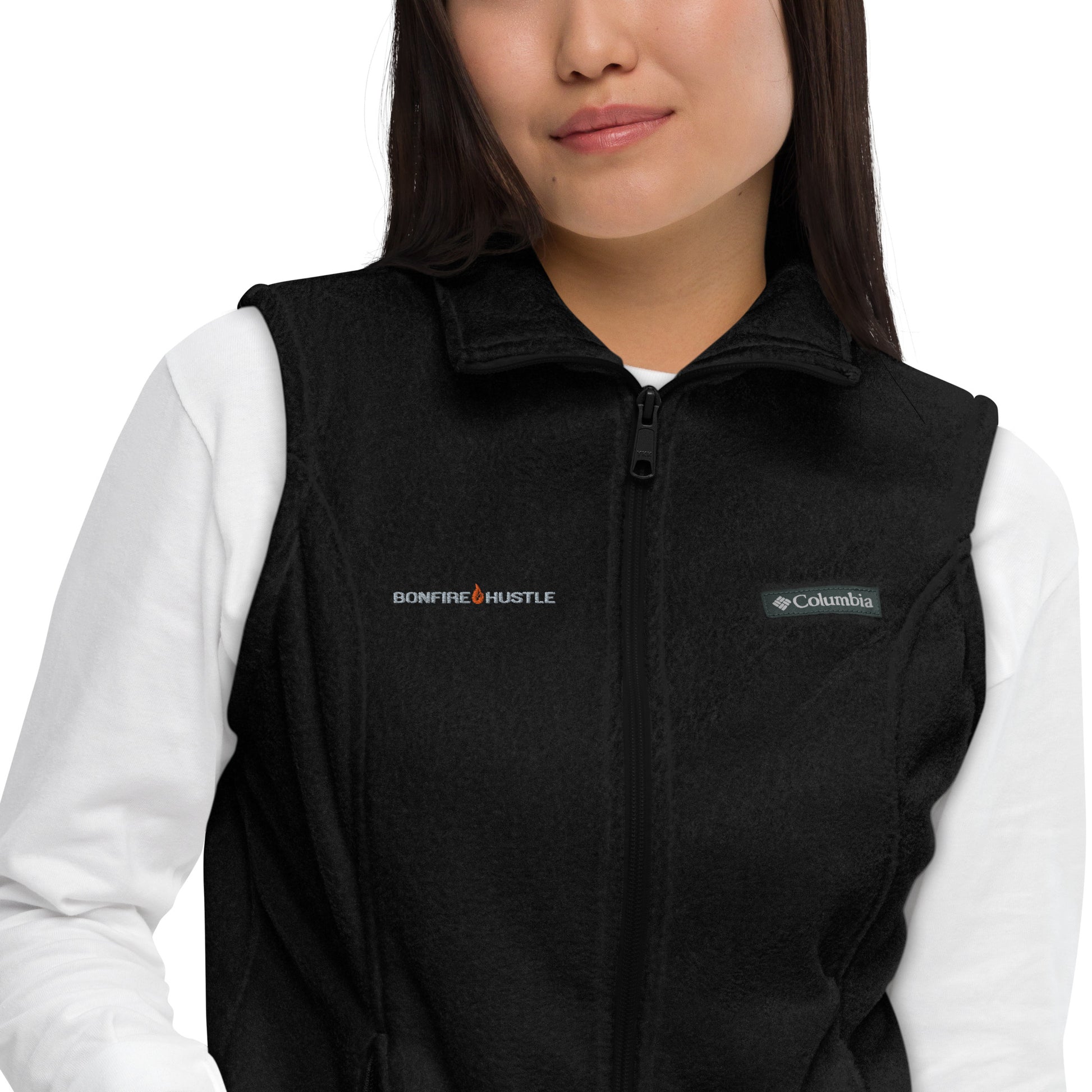 Women’s Columbia fleece vest - Bonfire Hustle