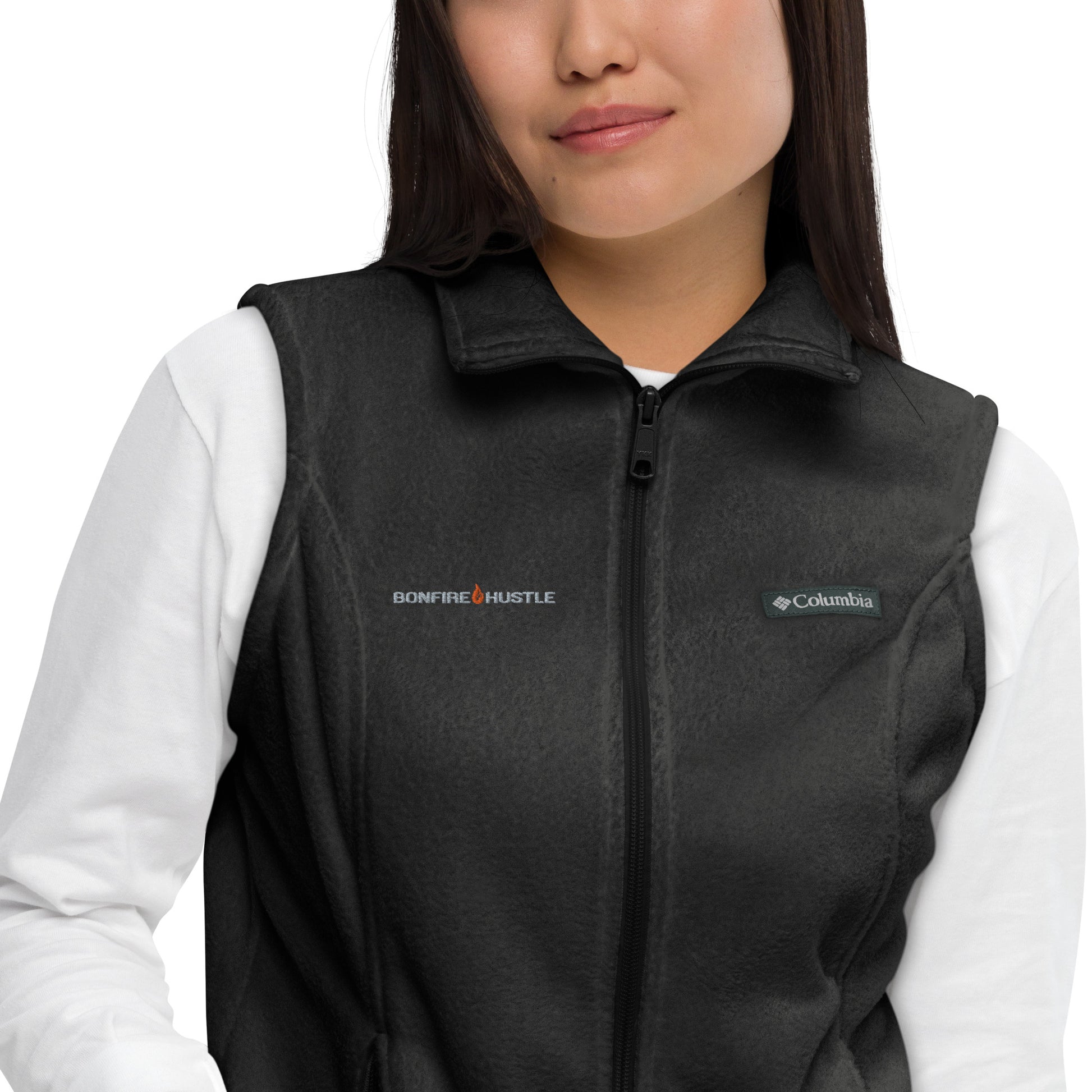Women’s Columbia fleece vest - Bonfire Hustle