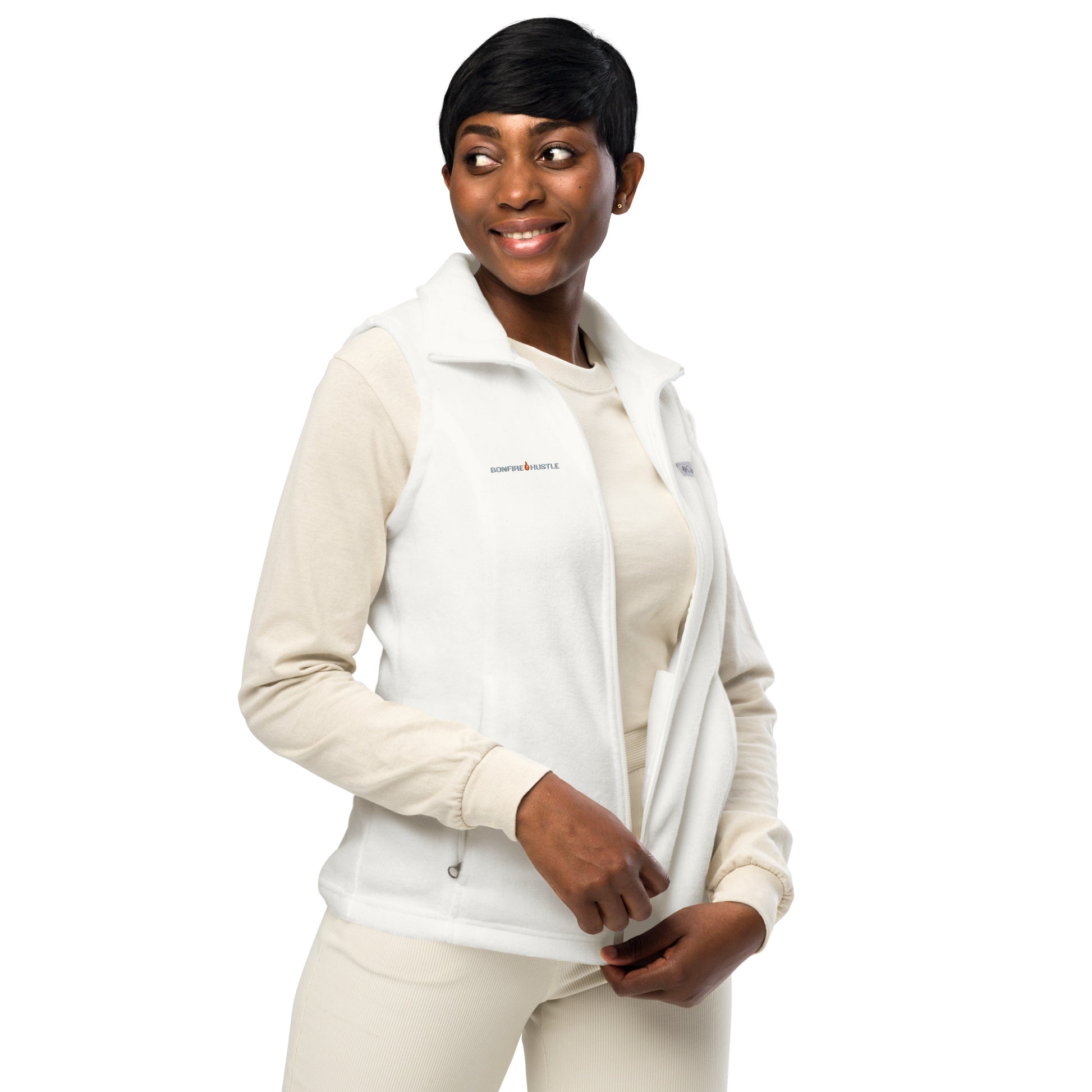 Women’s Columbia fleece vest - Bonfire Hustle
