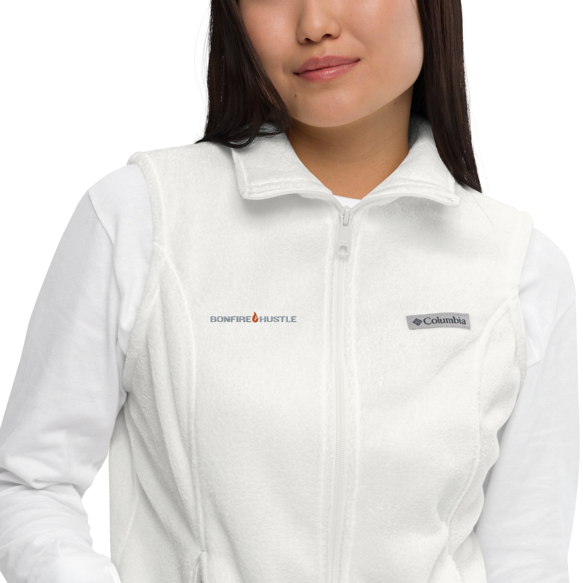 Women’s Columbia fleece vest - Bonfire Hustle