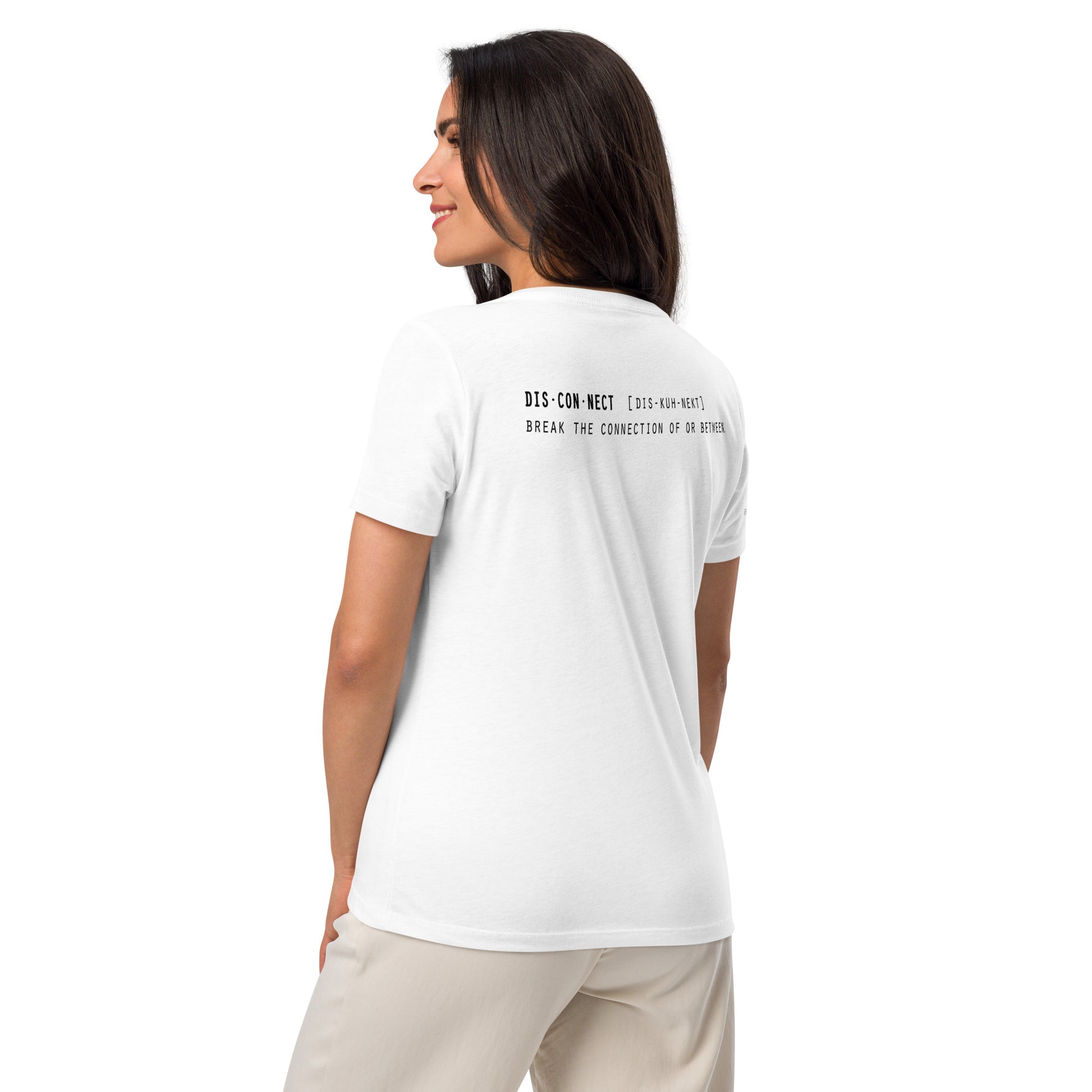 Women’s Bonfire v-neck t-shirt - Bonfire Hustle