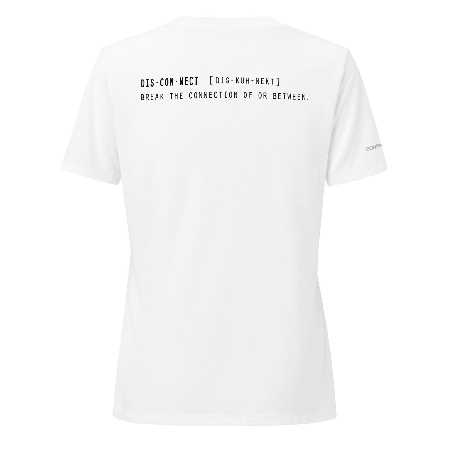 Women’s Bonfire v-neck t-shirt - Bonfire Hustle