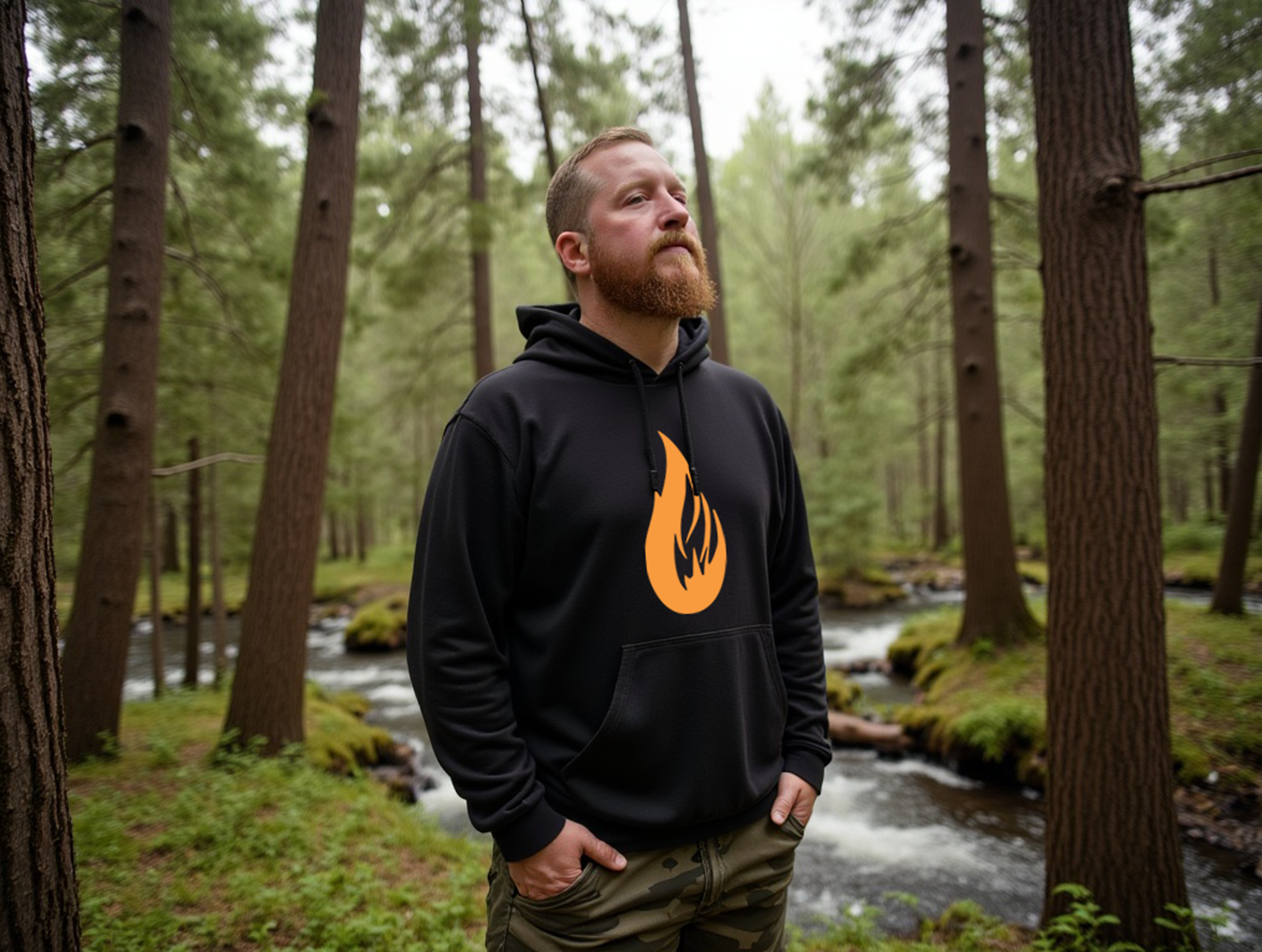 Unisex FIRE Hoodie – Bonfire Hustle Unisex FIRE Hoodie – Bonfire Hustle
