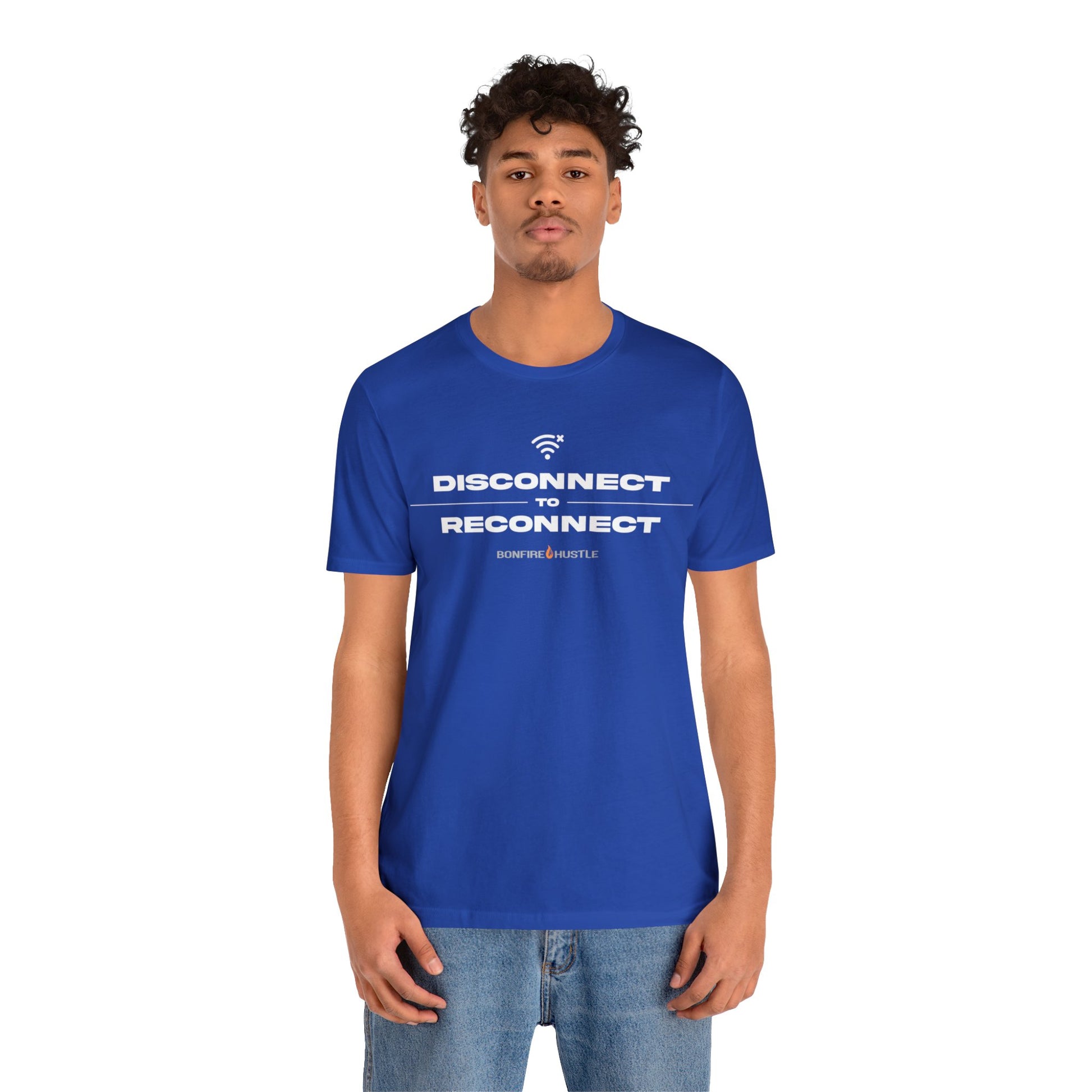 Unisex Jersey Short Sleeve Tee - Bonfire Hustle
