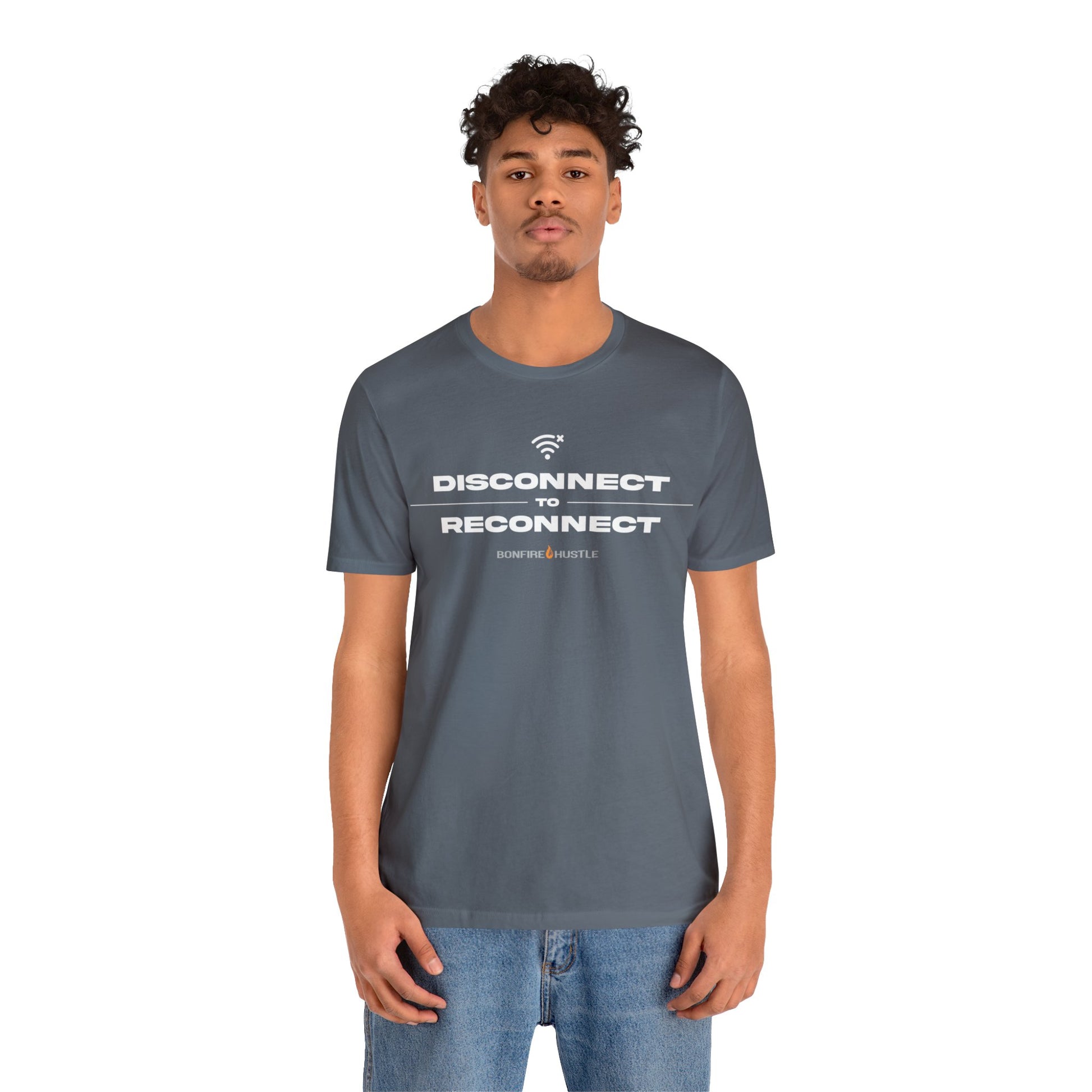 Unisex Jersey Short Sleeve Tee - Bonfire Hustle