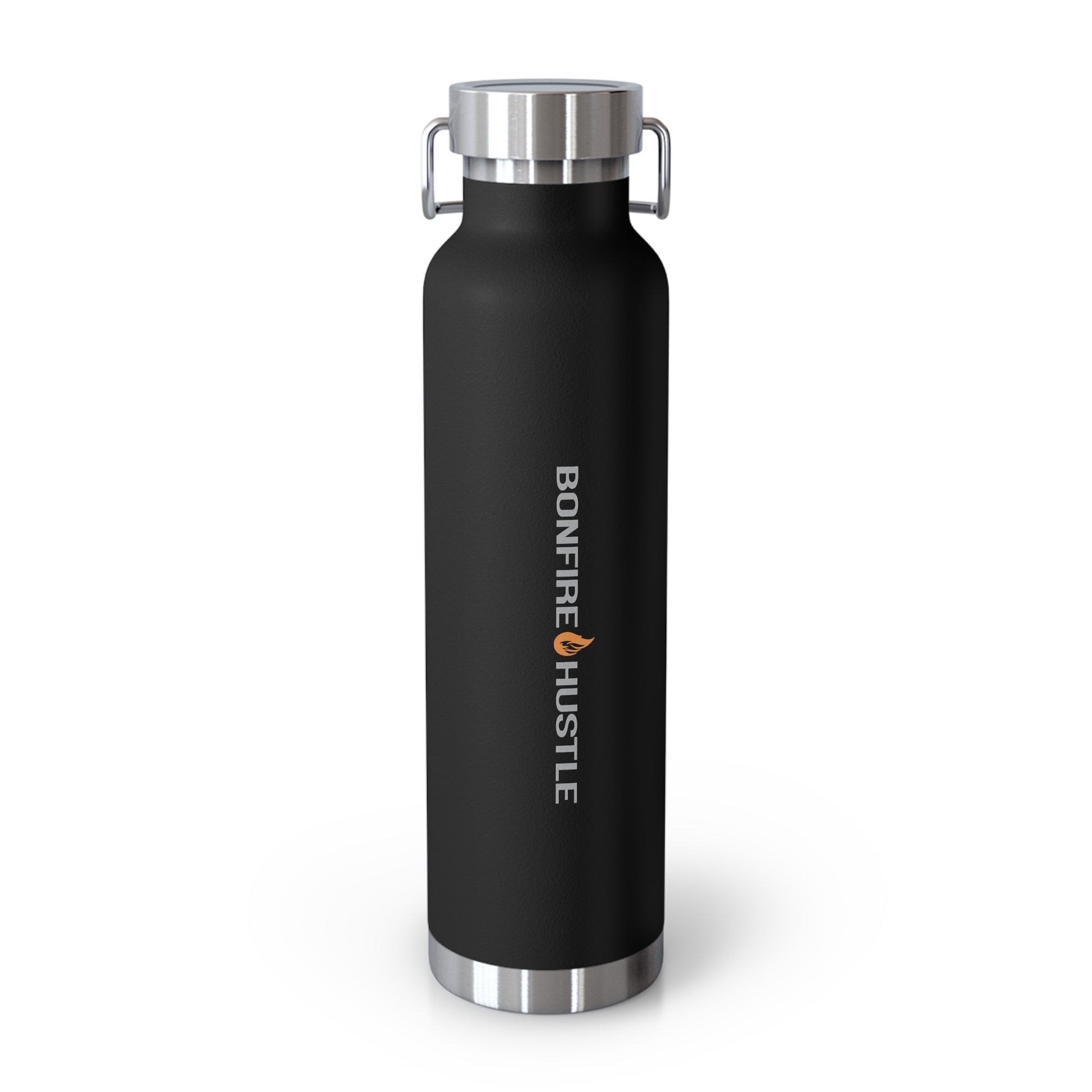 Copper Vacuum Insulated Bottle, 22oz - Bonfire Hustle