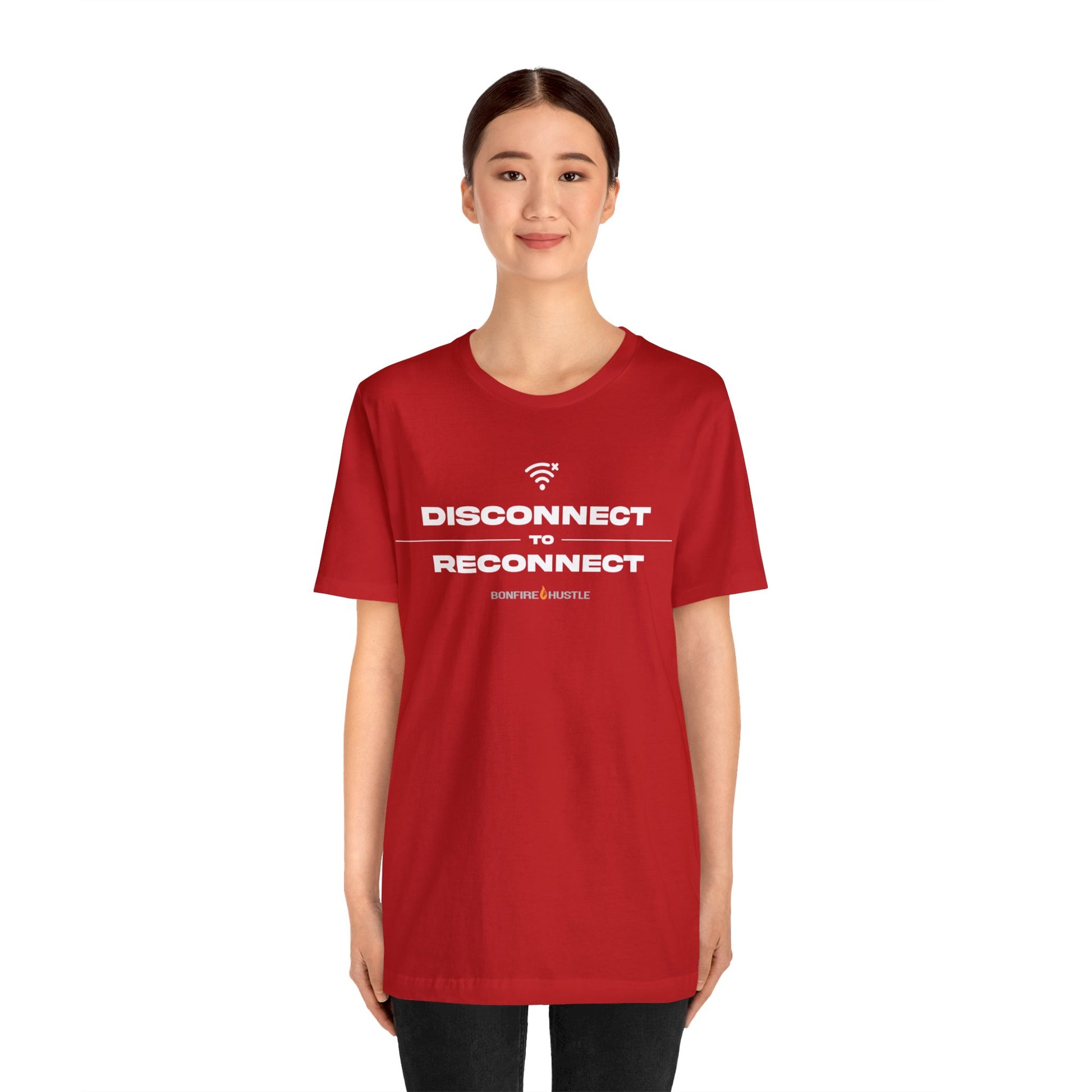 Unisex Jersey Short Sleeve Tee - Bonfire Hustle