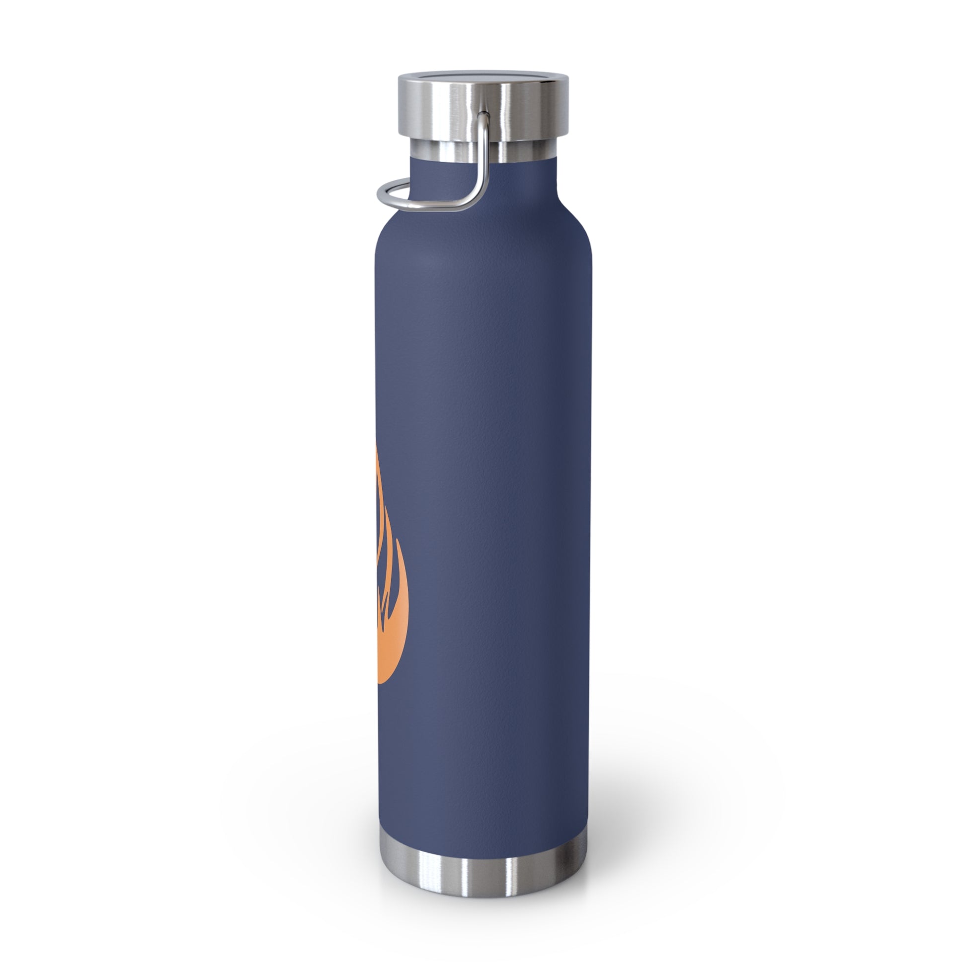 Copper Vacuum Insulated Bottle, 22oz - Bonfire Hustle