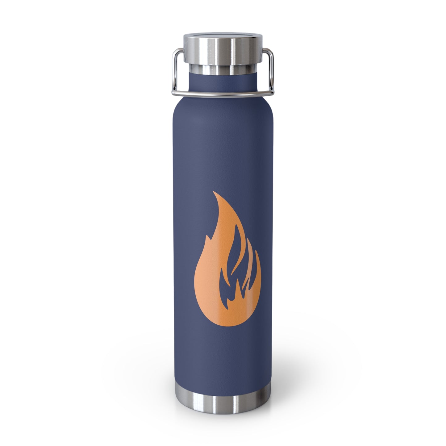 Copper Vacuum Insulated Bottle, 22oz - Bonfire Hustle