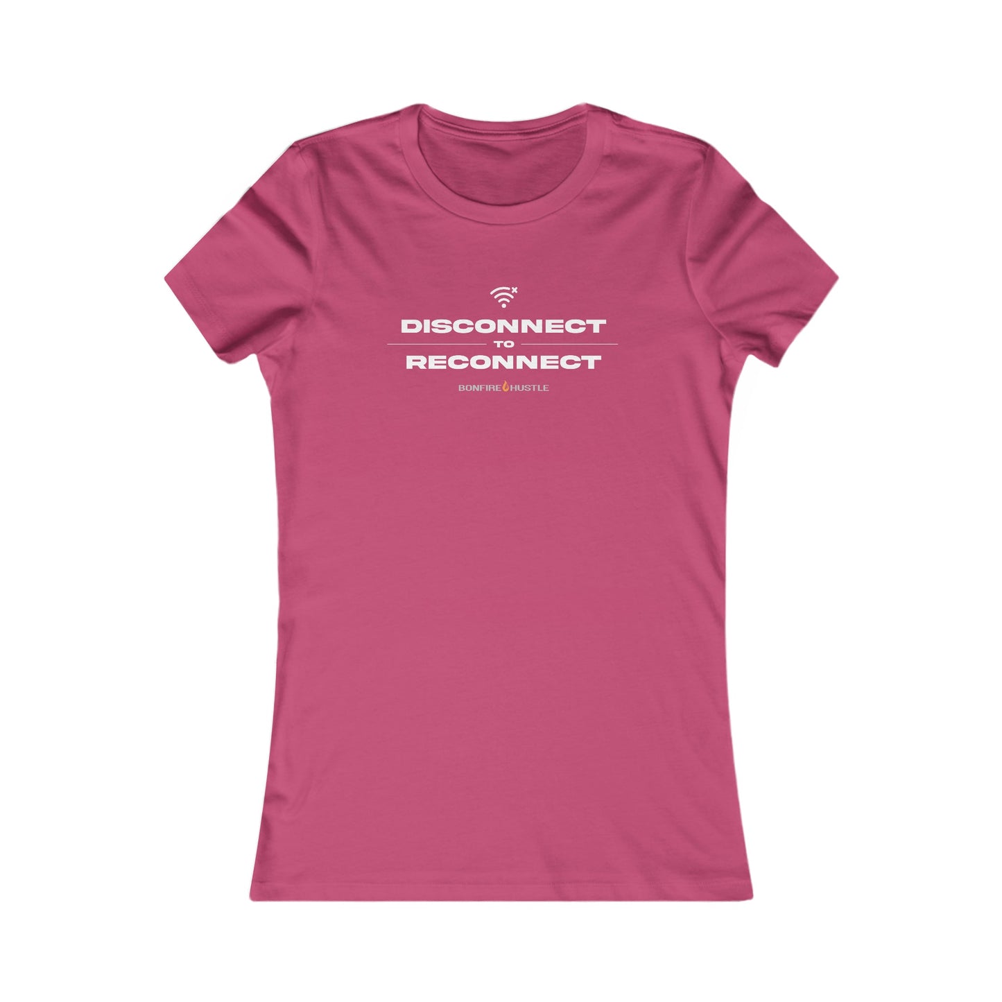 women Tshirt Bonfire Hustle