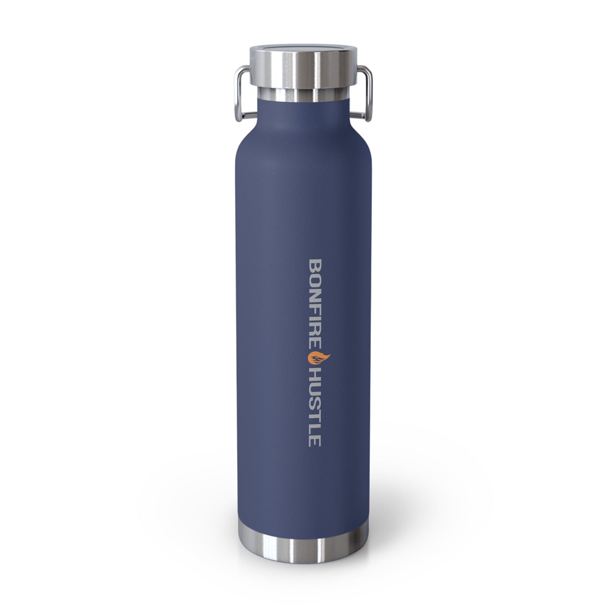 Copper Vacuum Insulated Bottle, 22oz - Bonfire Hustle