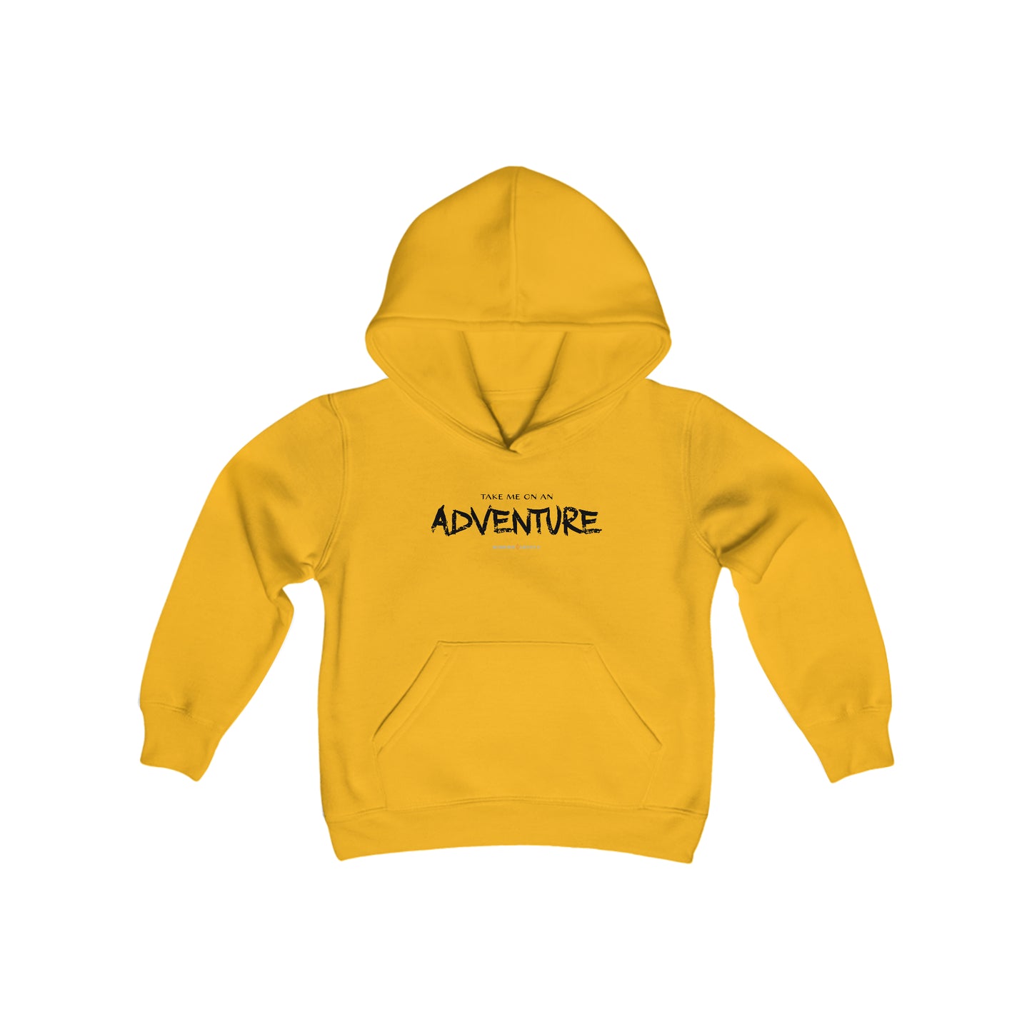 Youth Heavy Blend Hooded Sweatshirt - Bonfire Hustle