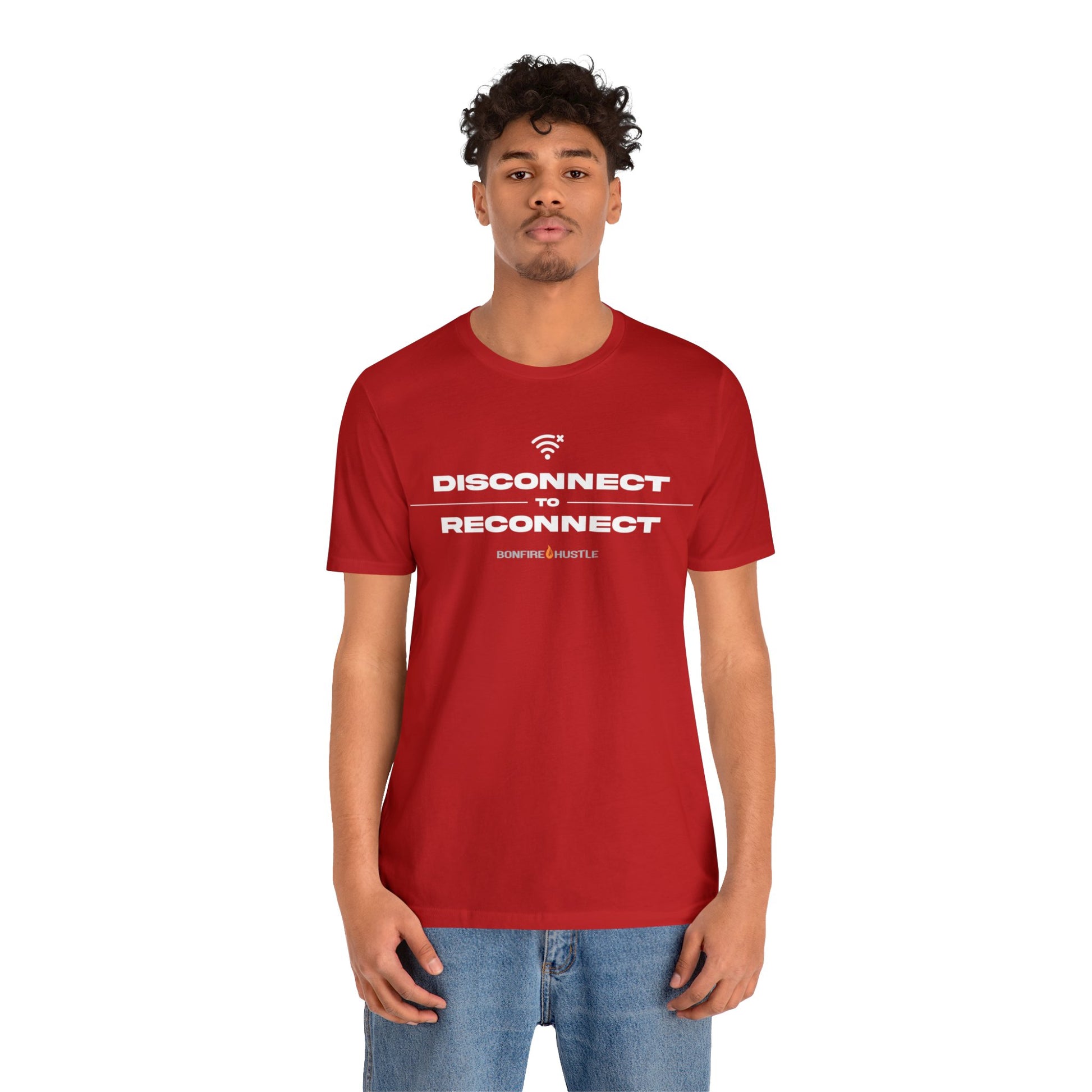 Unisex Jersey Short Sleeve Tee - Bonfire Hustle