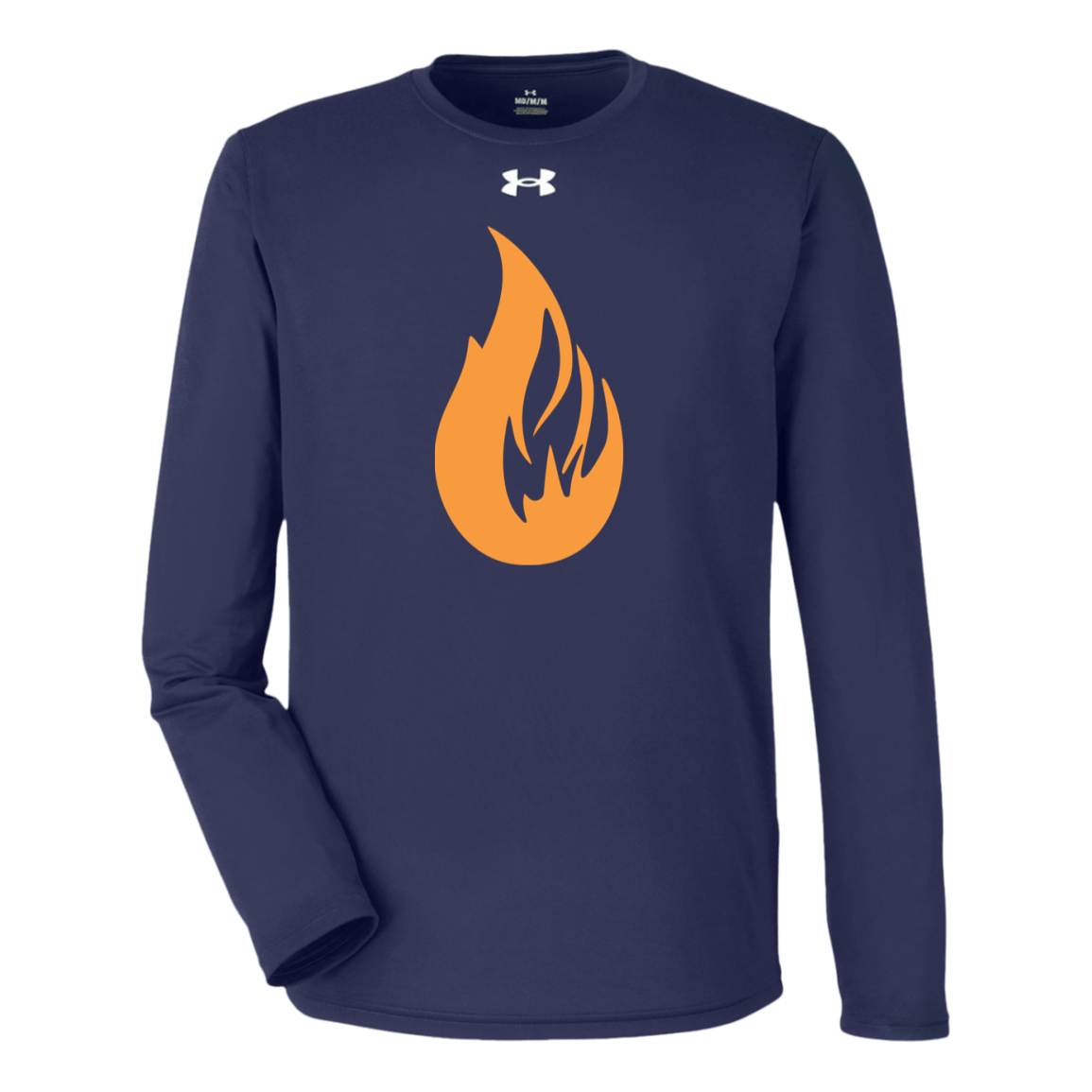 Under Armour Bonfire Tech Long Sleeve Tee - Bonfire Hustle