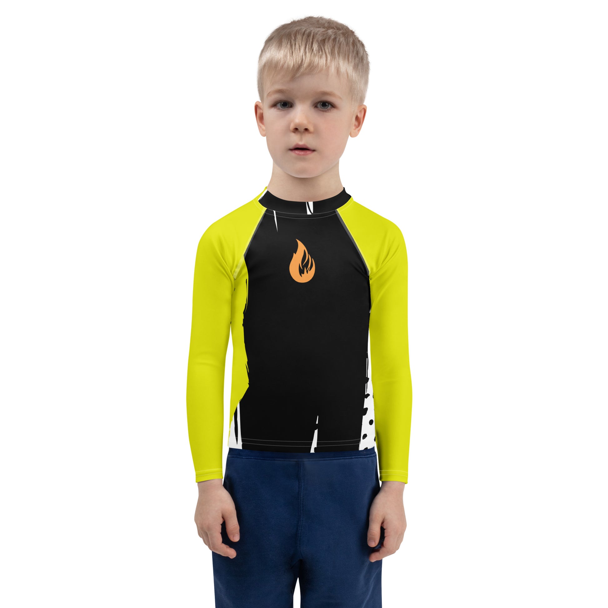 Kids Rash Guard - Bonfire Hustle