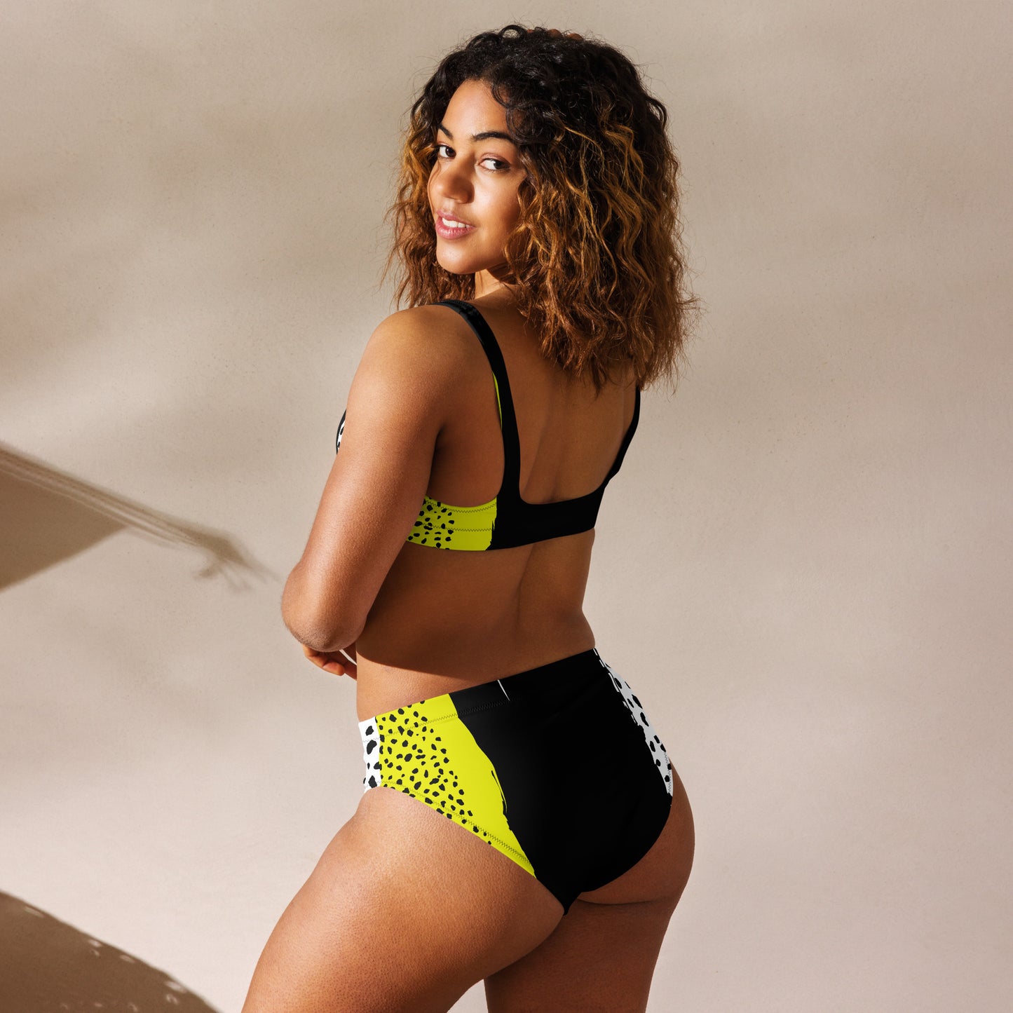 Recycled high-waisted bikini - Bonfire Hustle