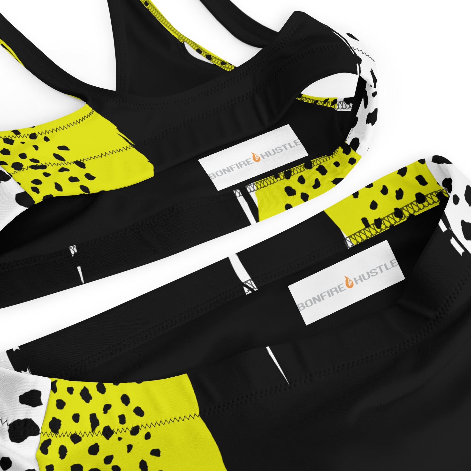 Recycled high-waisted bikini - Bonfire Hustle