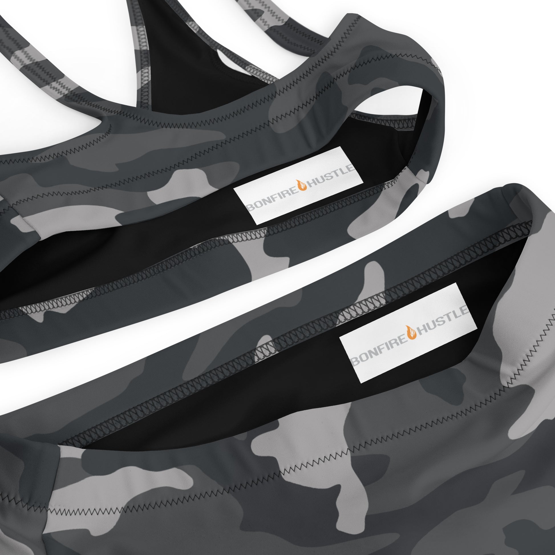 Recycled high-waisted bikini - Bonfire Hustle