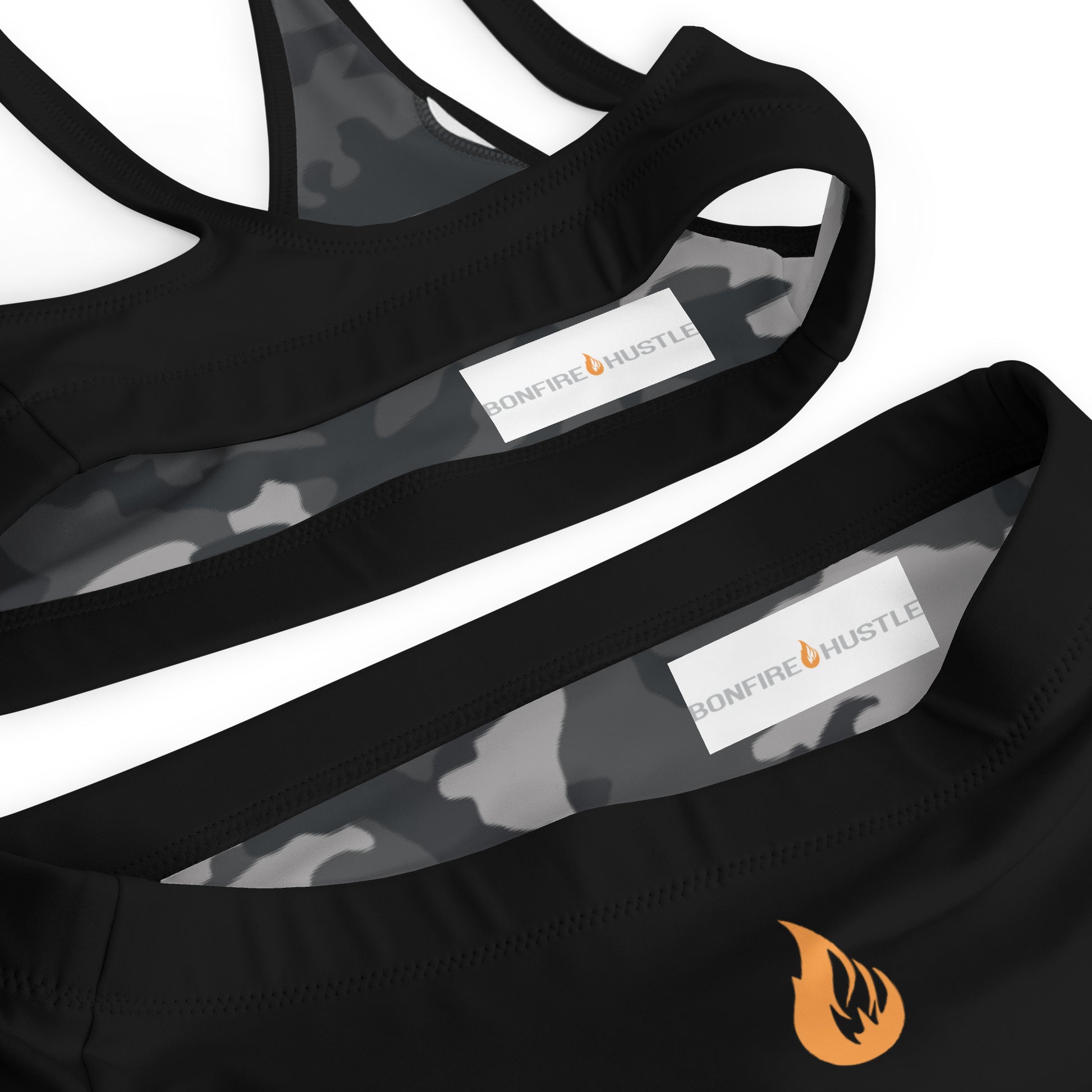 Recycled high-waisted bikini - Bonfire Hustle