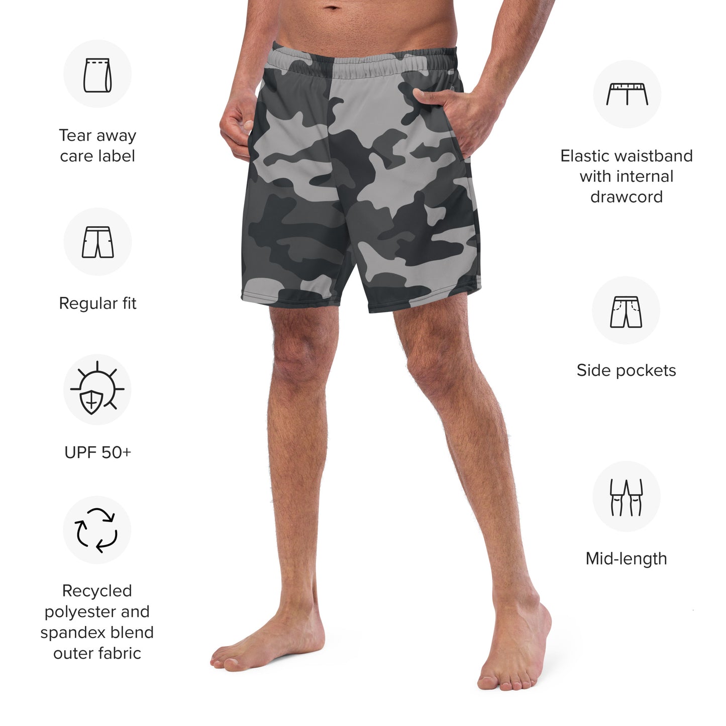 Men's swim trunks - Bonfire Hustle