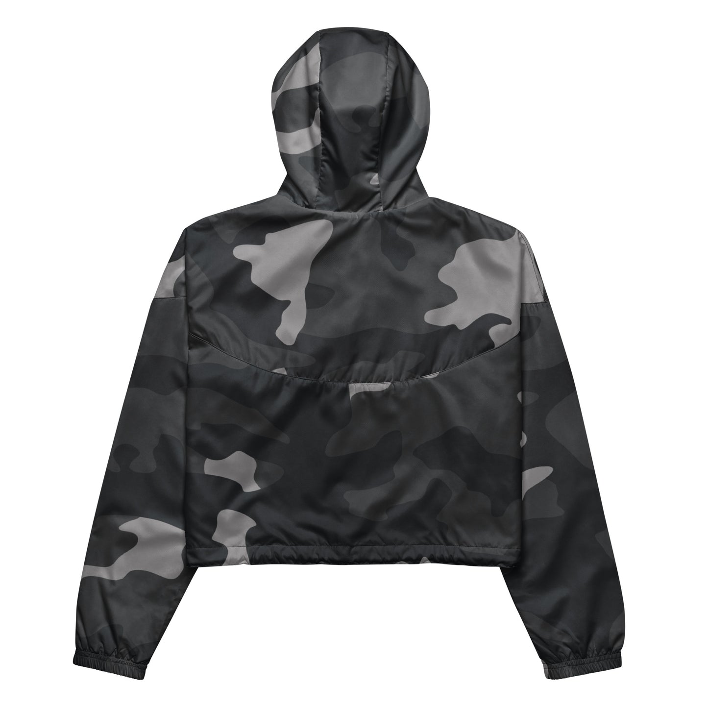 Women’s cropped windbreaker - Bonfire Hustle
