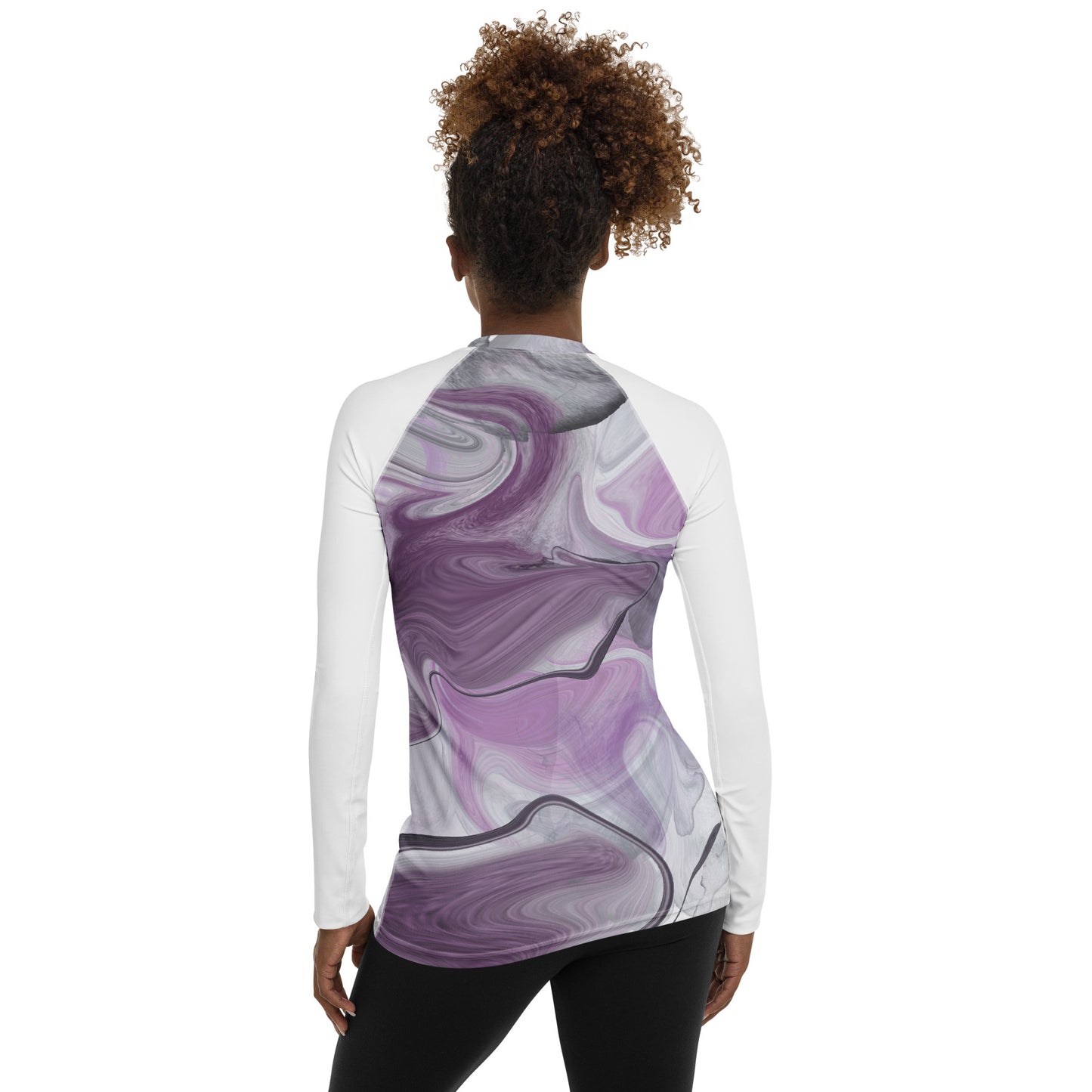 Women's Rash Guard - Bonfire Hustle