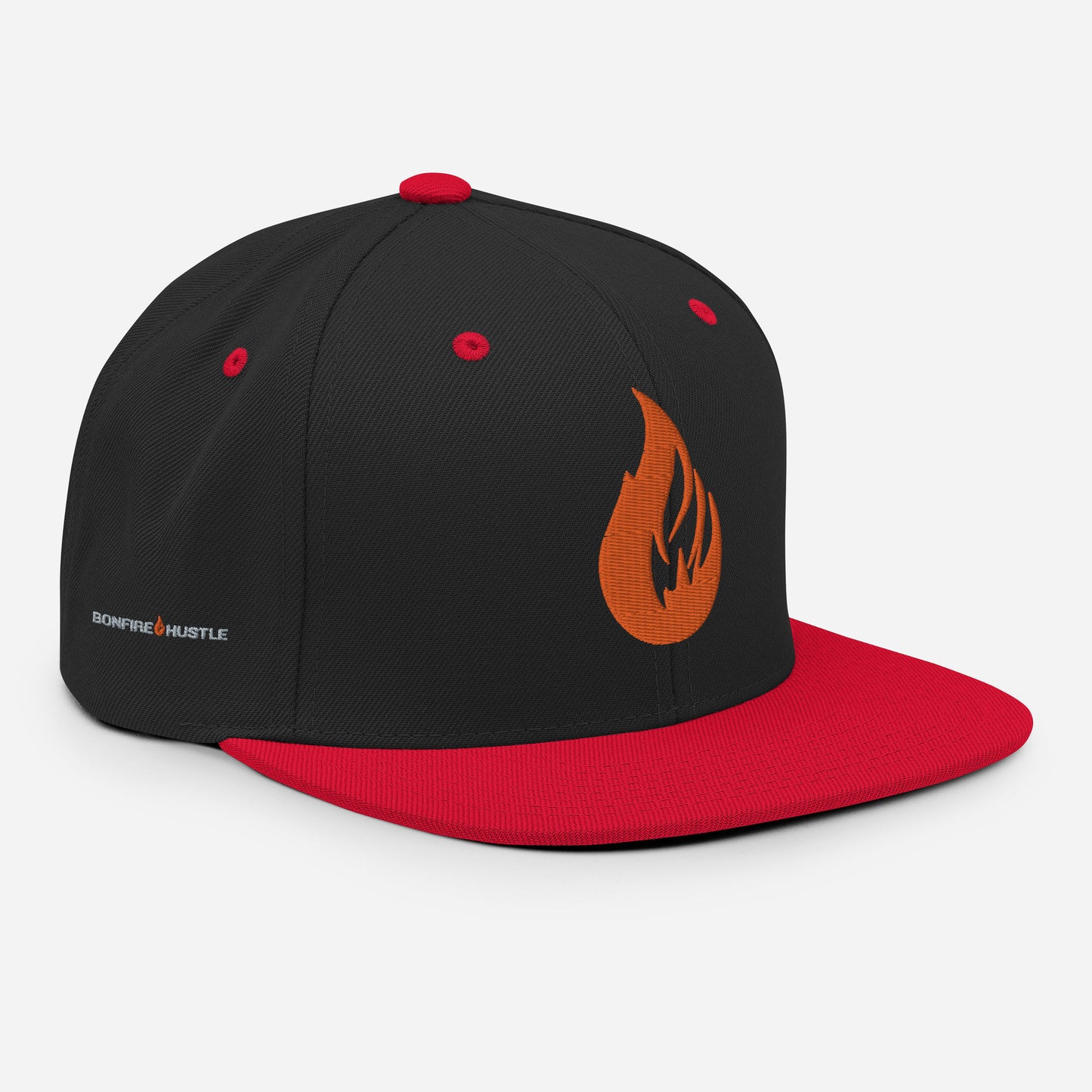 Bonfire Snapback Hat - Bonfire Hustle