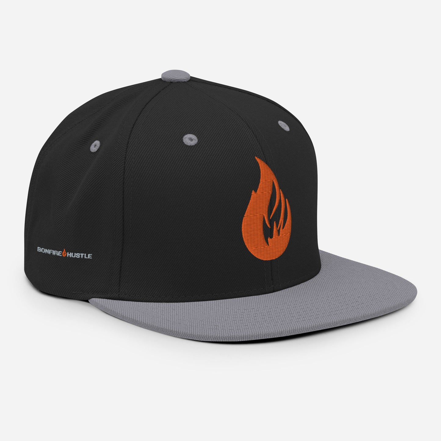 Bonfire Snapback Hat - Bonfire Hustle
